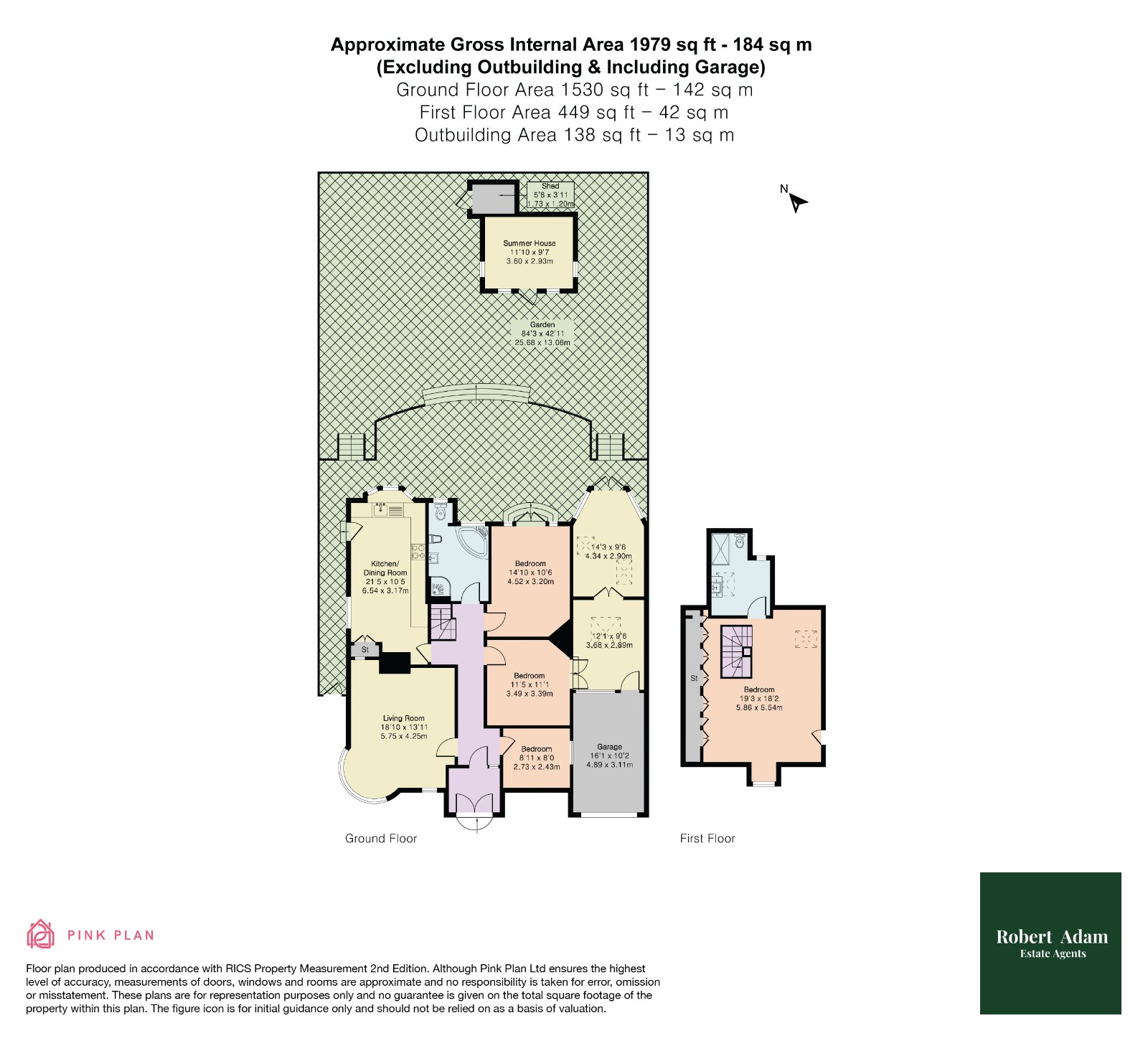 113, Park Avenue, Enfield floorplan