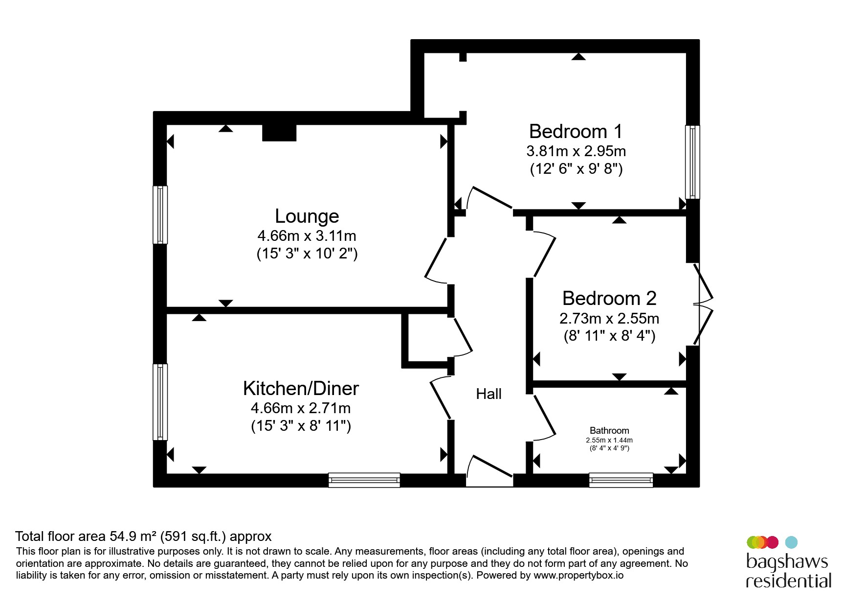 2, Holderness Close, DERBY floorplan