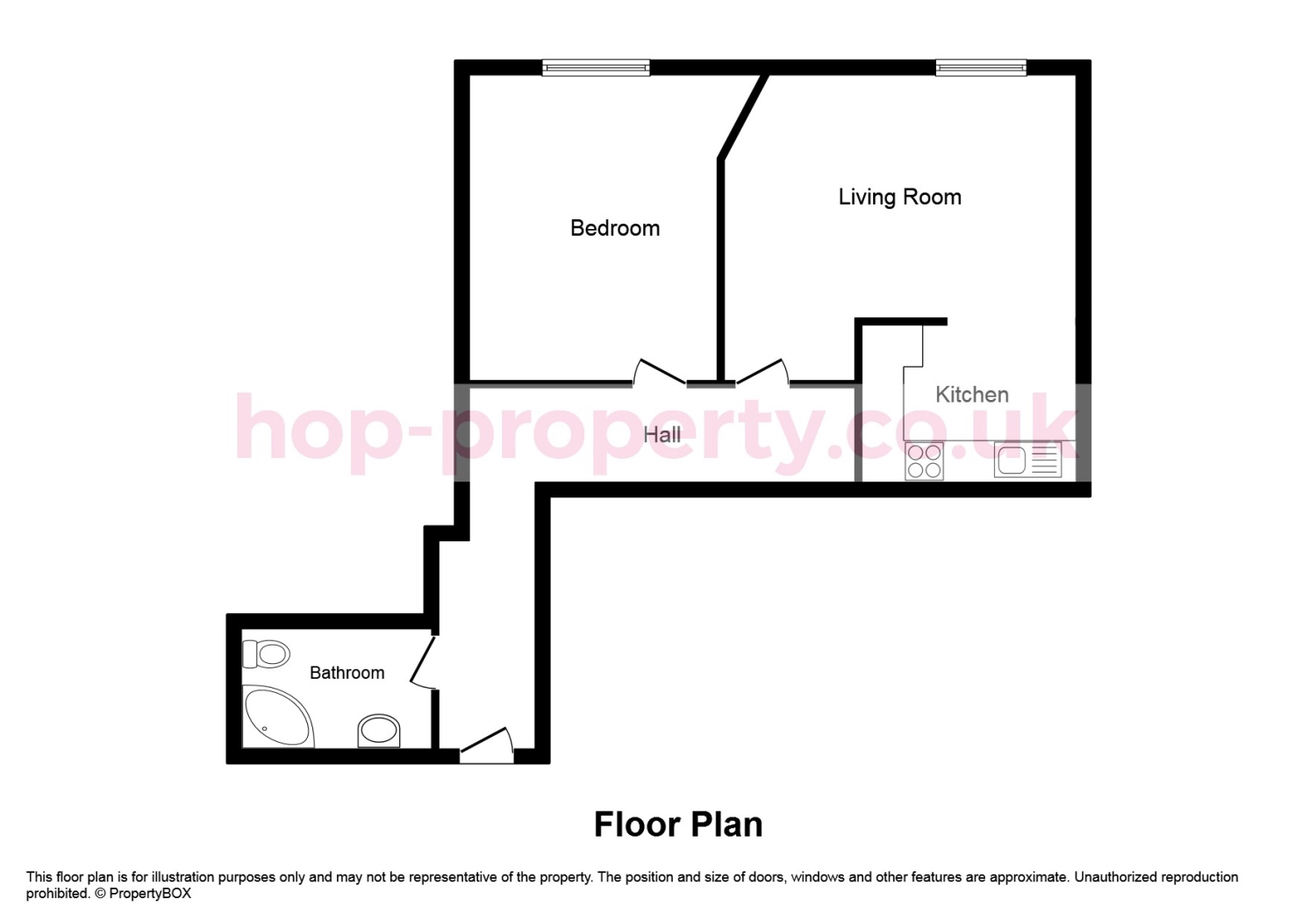 20, Liv Apartments, Bradford floorplan