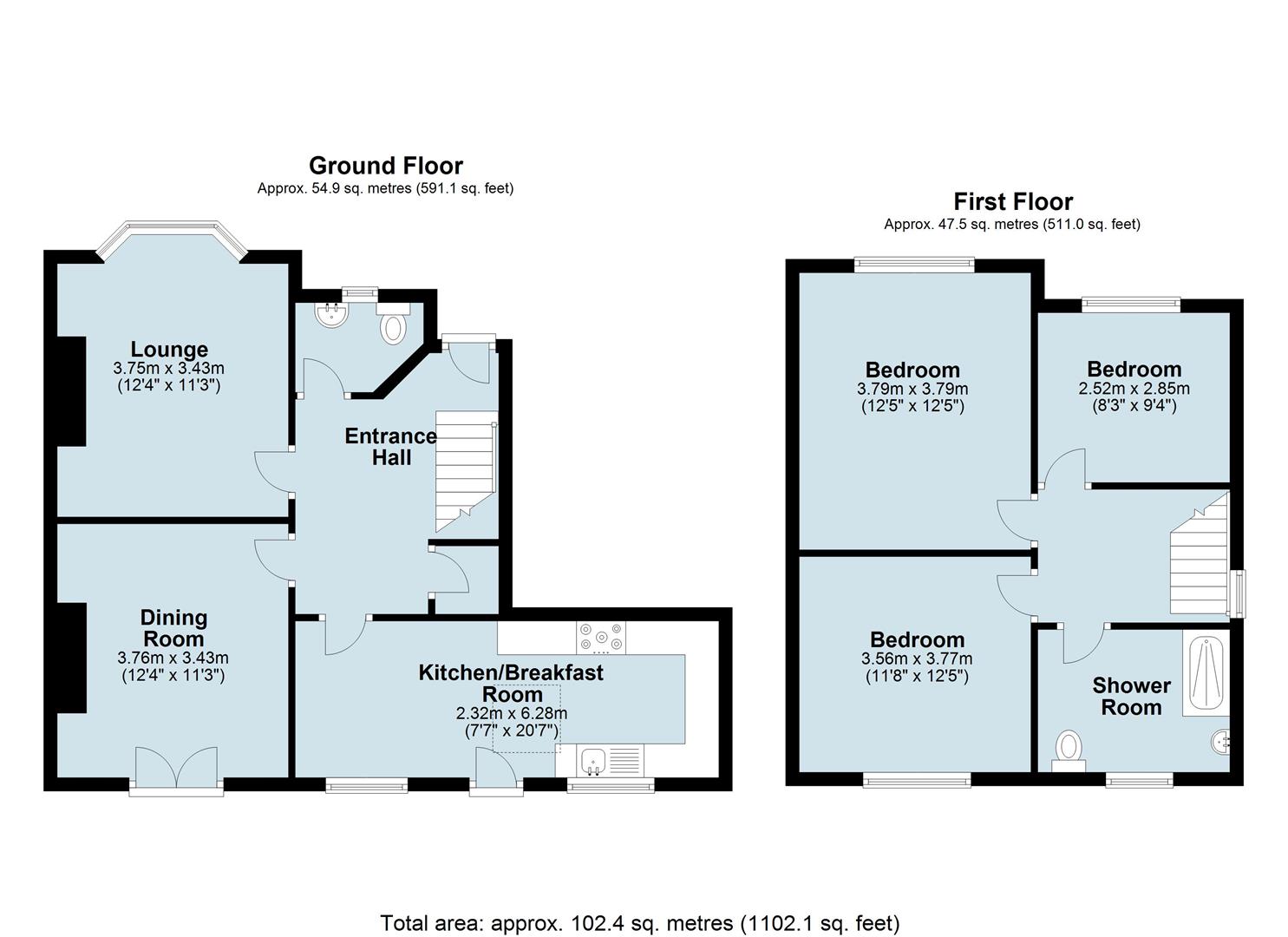 3 Bedrooms Semi-detached house for sale in Chilcote, Swadlincote DE12
