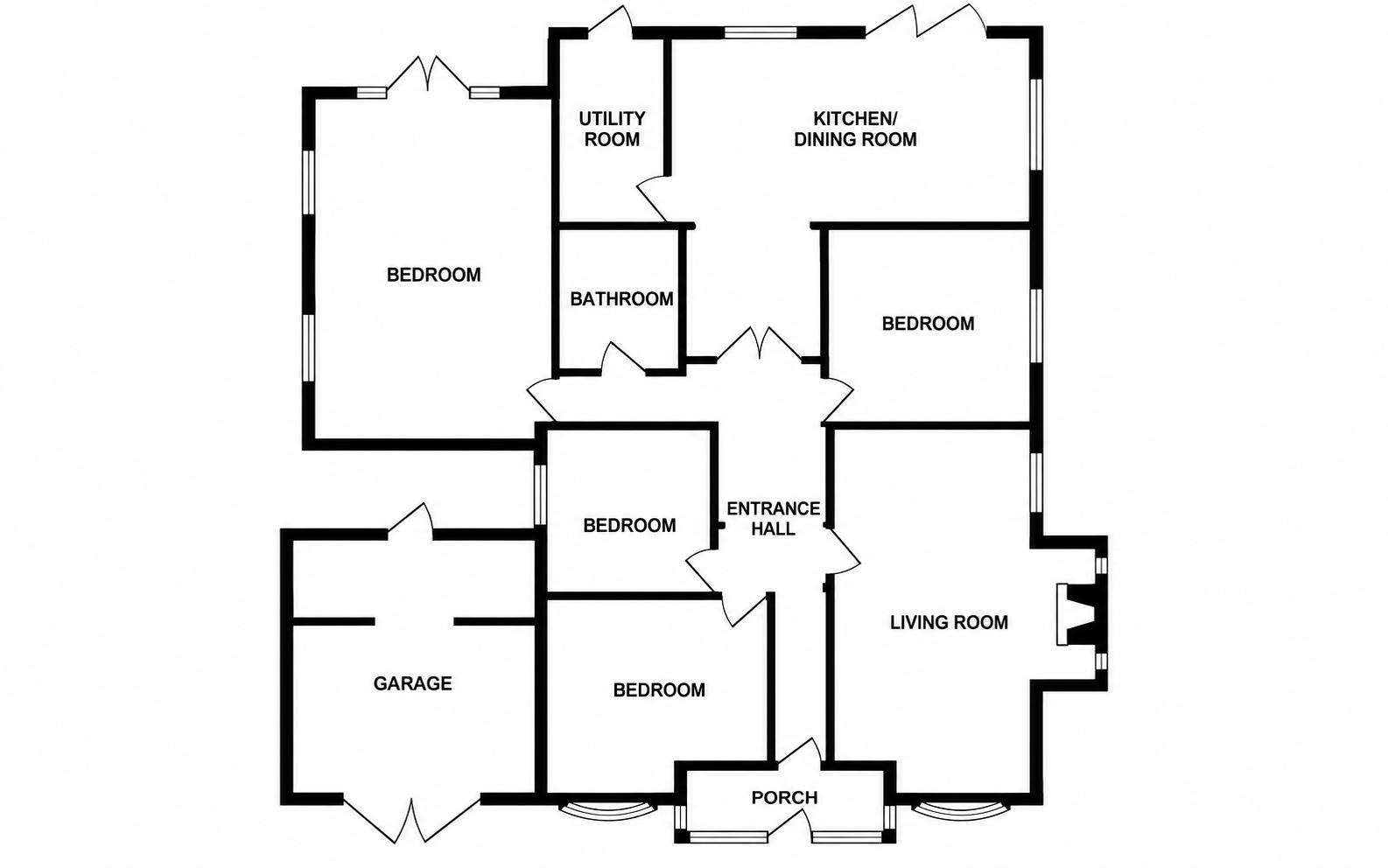 Fourteen Acre Lane, Hastings floorplan