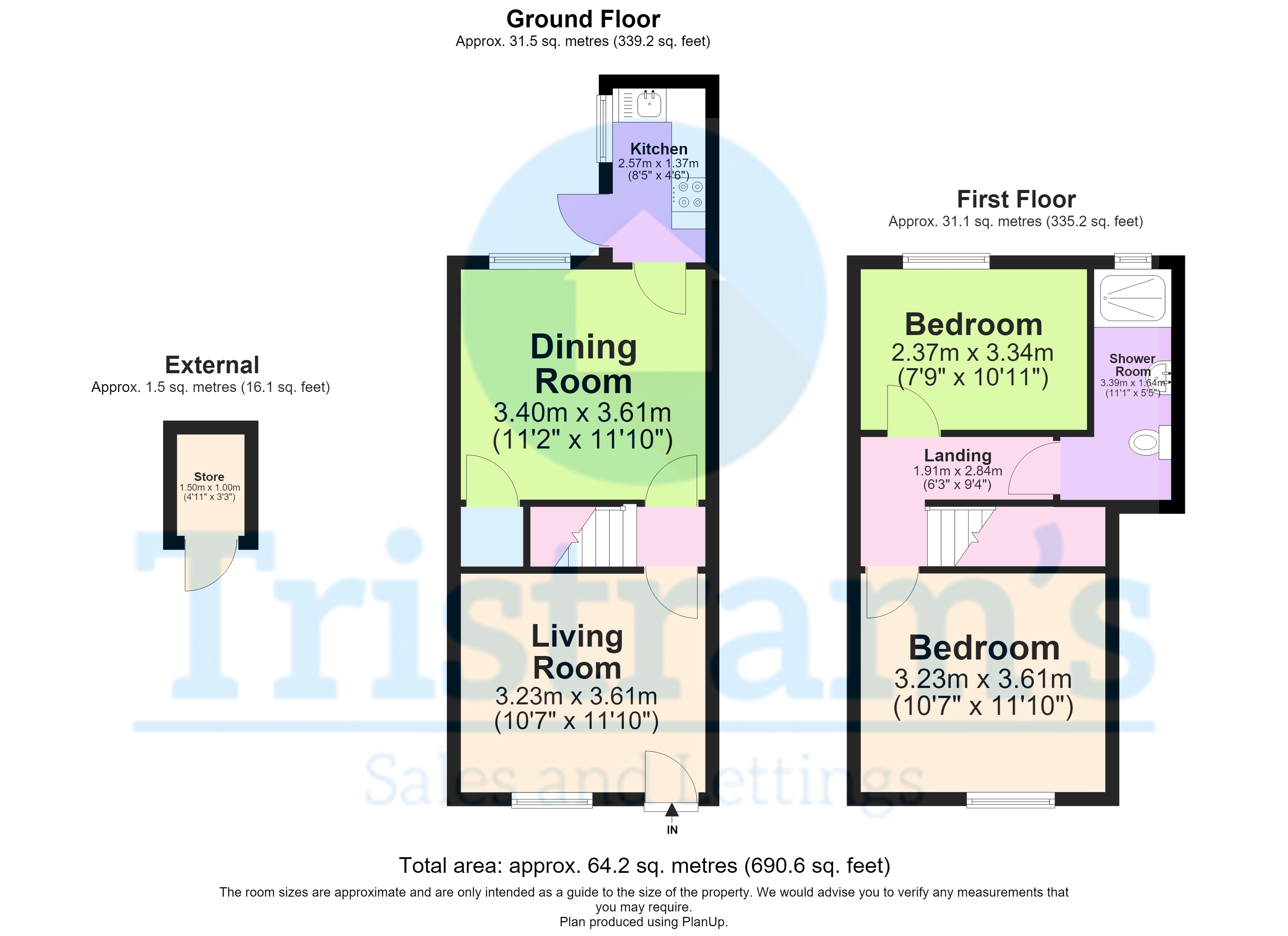 24, Sherwood Street, Nottingham floorplan