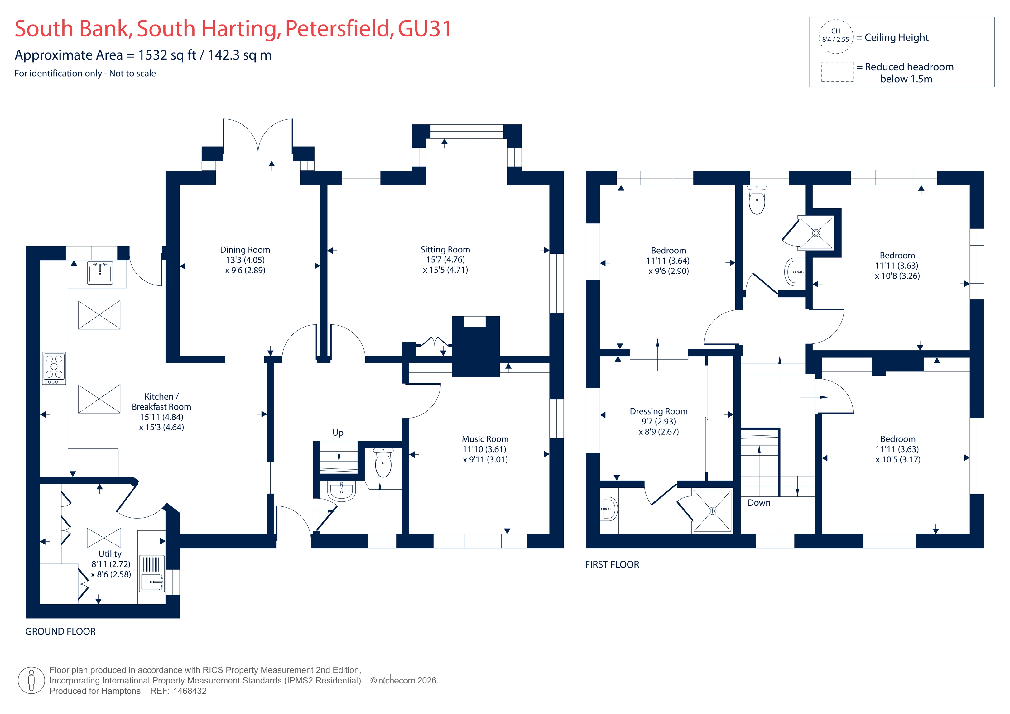 South Bank, Elsted Road, South Harting floorplan