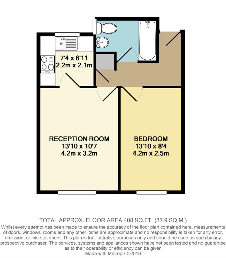 4 Stoneleigh Court, Chestnut Grove, New Malden floorplan