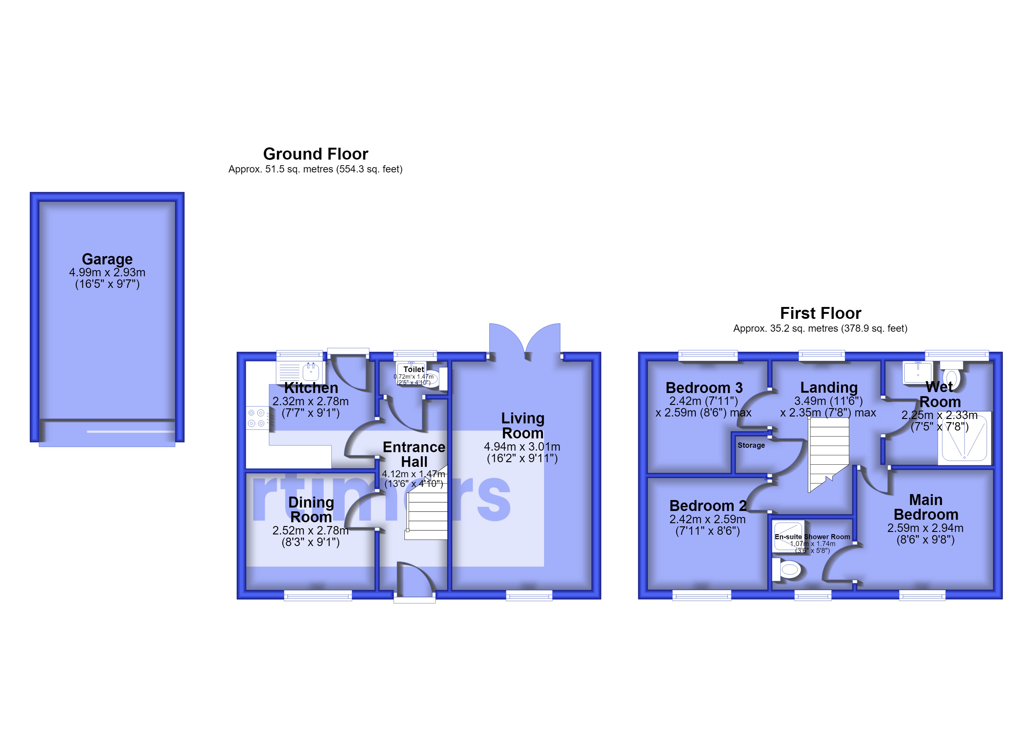 65, Apple Tree Way, Accrington floorplan