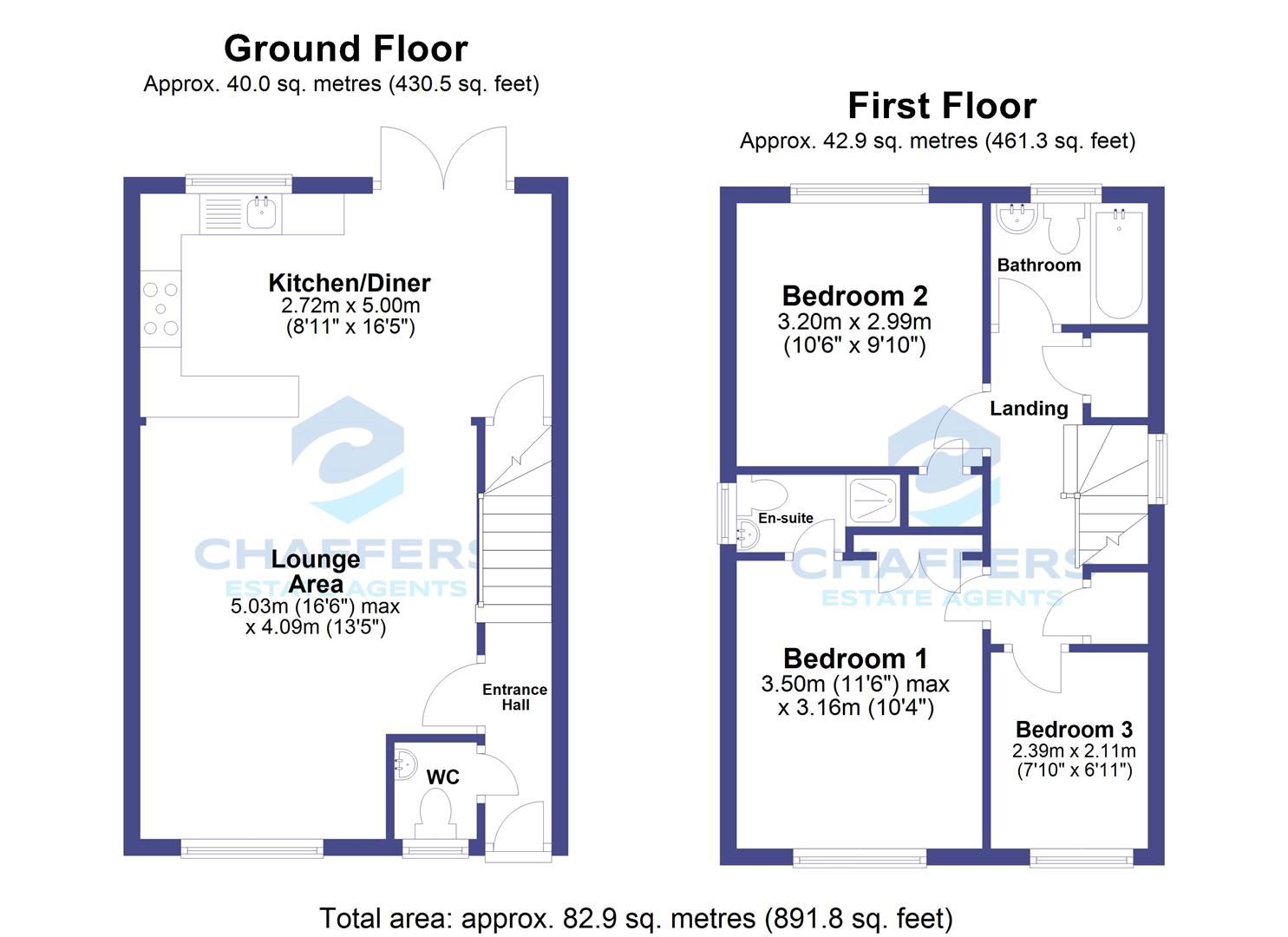 19, Brionne Way, Shaftesbury floorplan