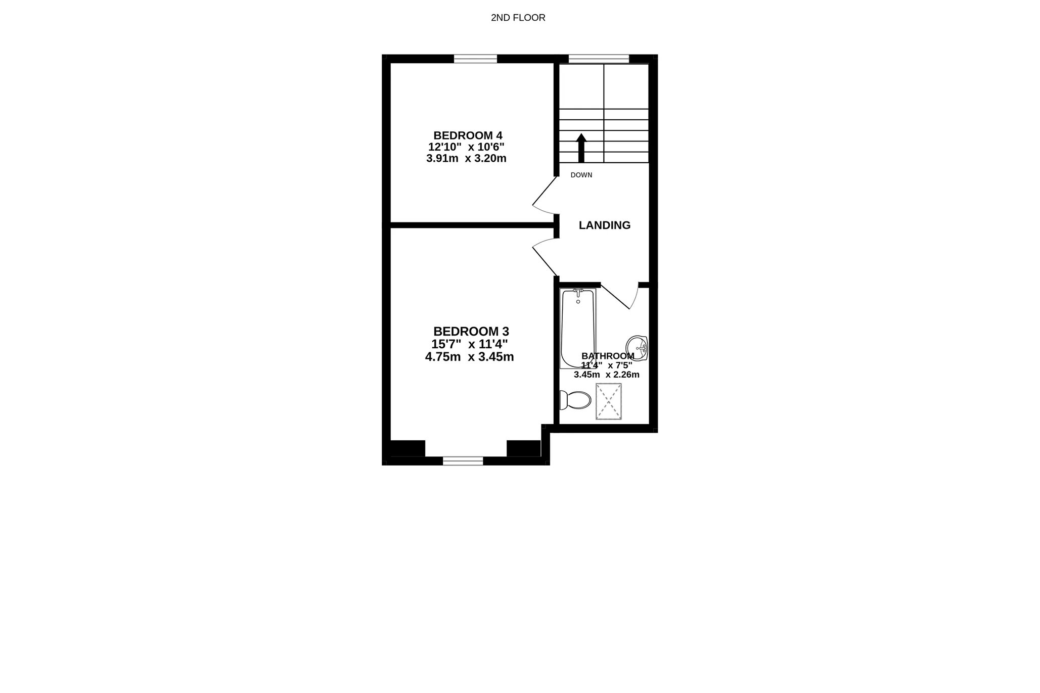 119, Woodbourne Road, Douglas floorplan