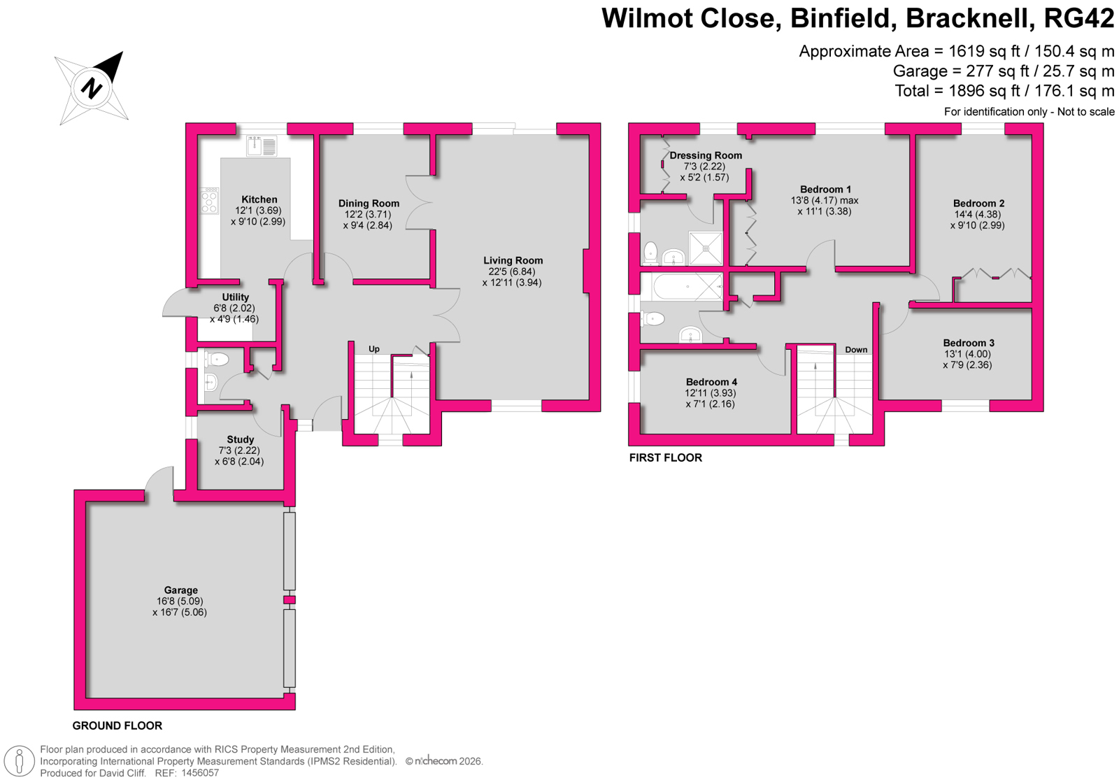8, Wilmot Close, Bracknell floorplan