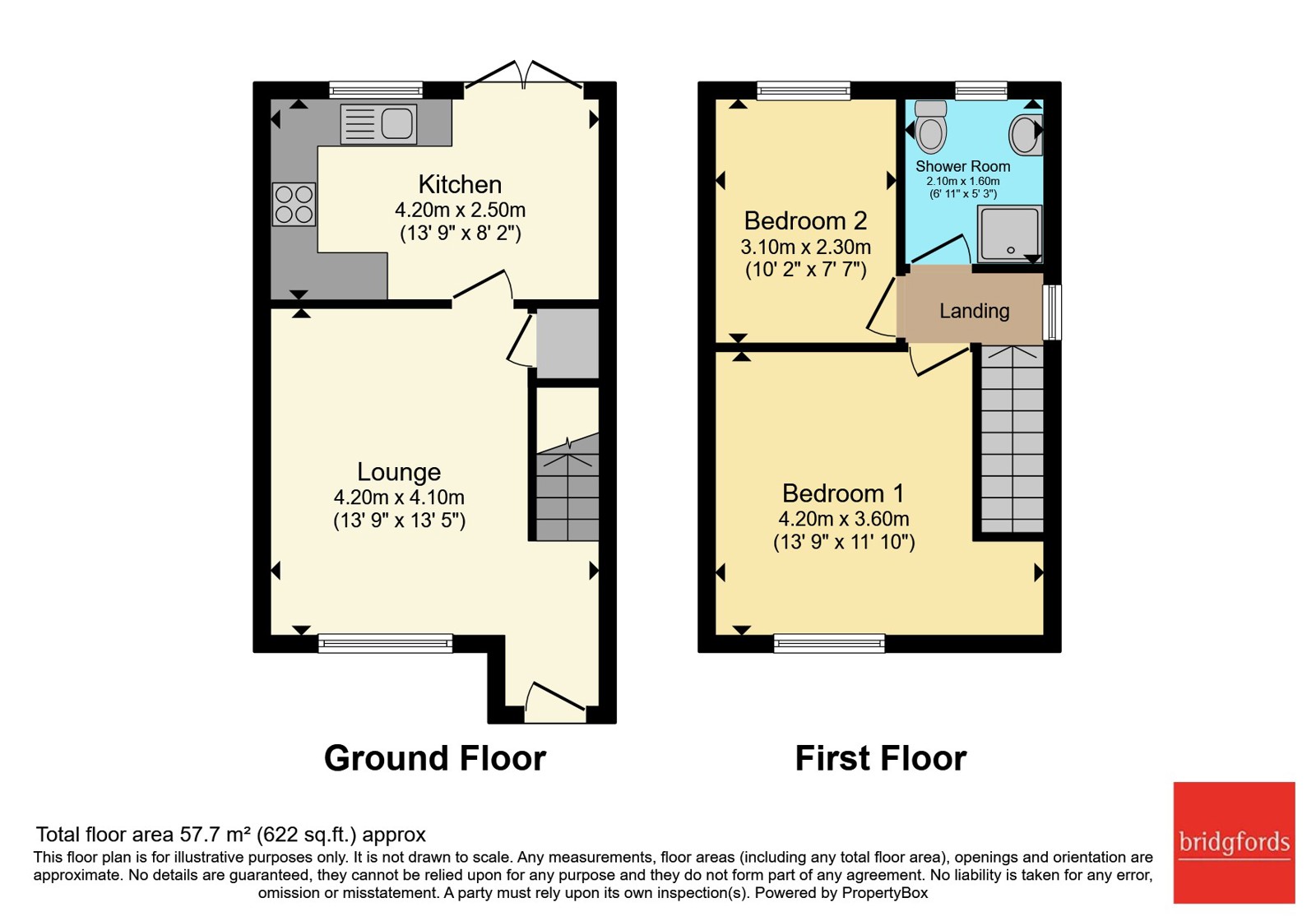 45, Cookson Way, Catterick Garrison floorplan