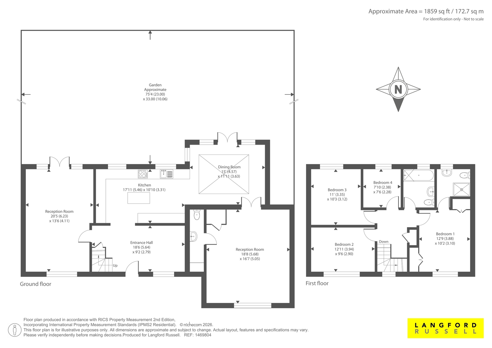Willowbank,, Chelsfield Hill, Kent floorplan
