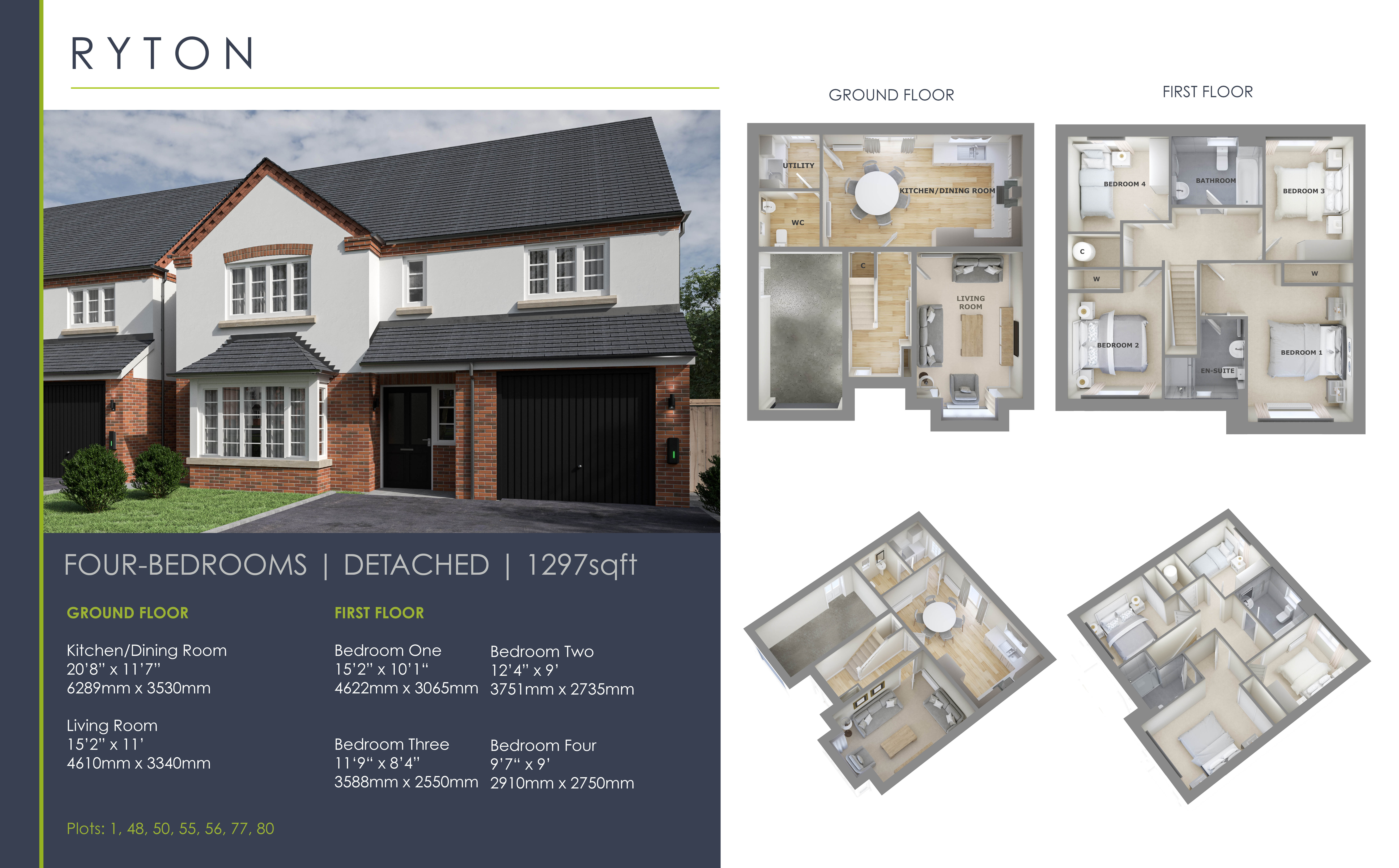 20, "The Ryton", Bowen Way, Bridgnorth floorplan
