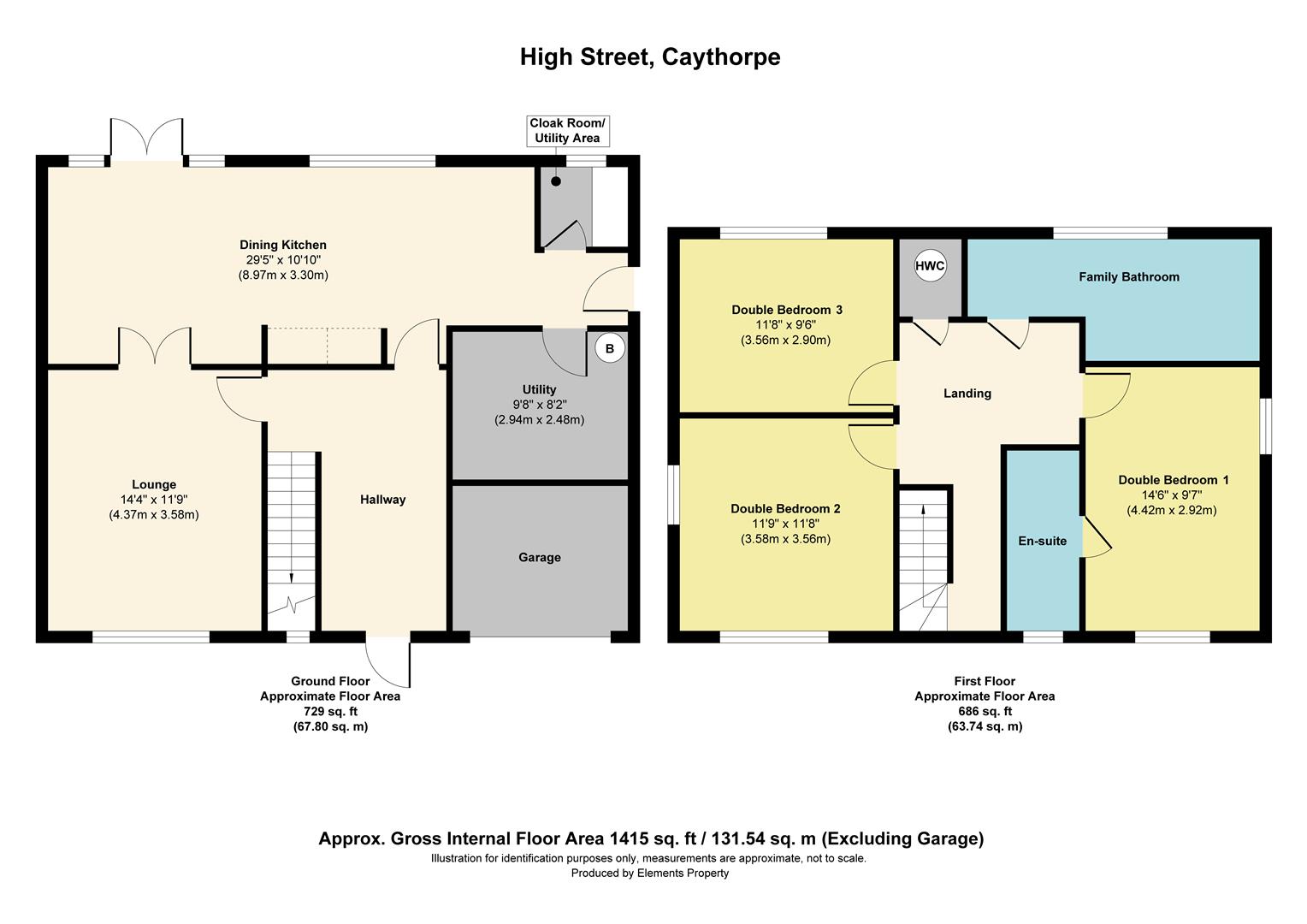 14, High Street, Grantham floorplan