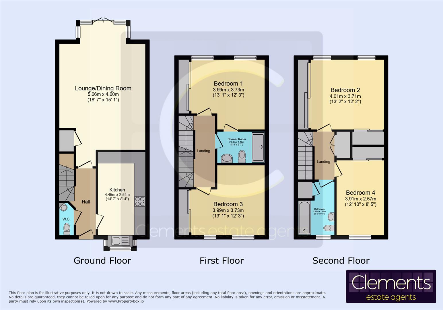 90, Burgundy Drive, Hemel Hempstead floorplan