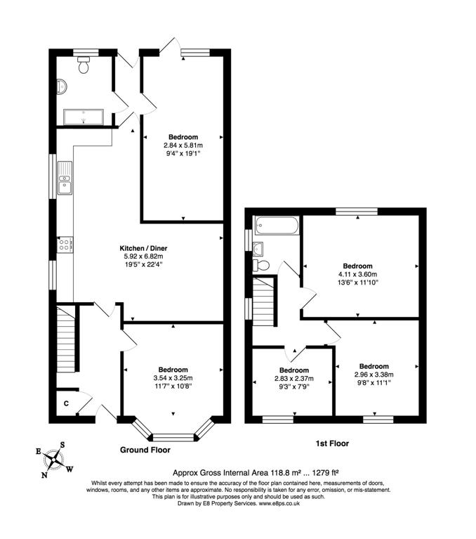 Crowell Road, Oxford floorplan