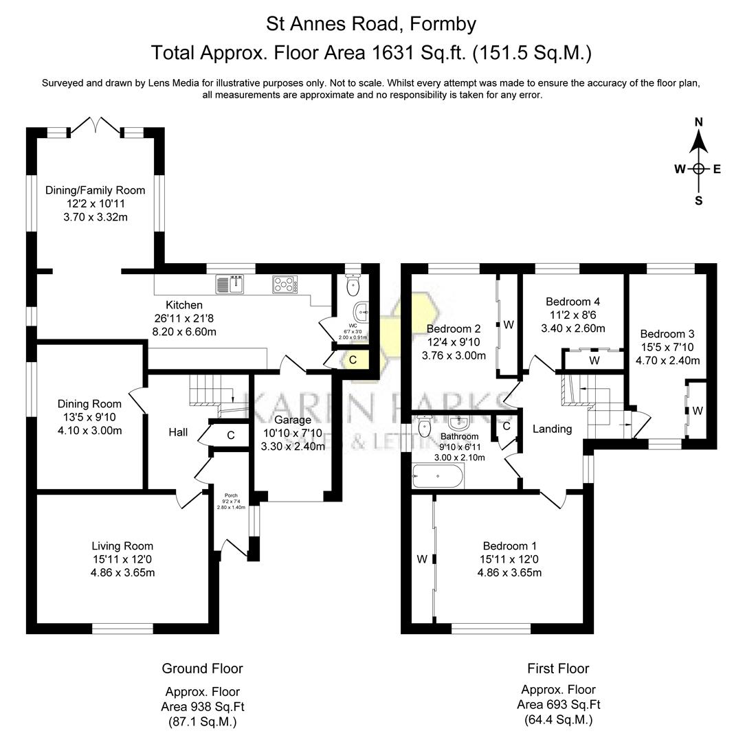 37, St. Annes Road, Liverpool floorplan
