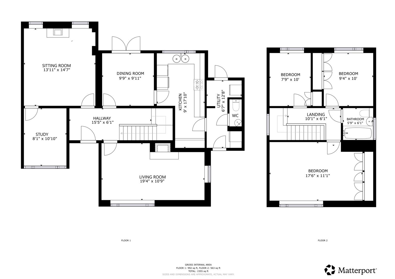12, Tyla Rhosyr, Cowbridge floorplan