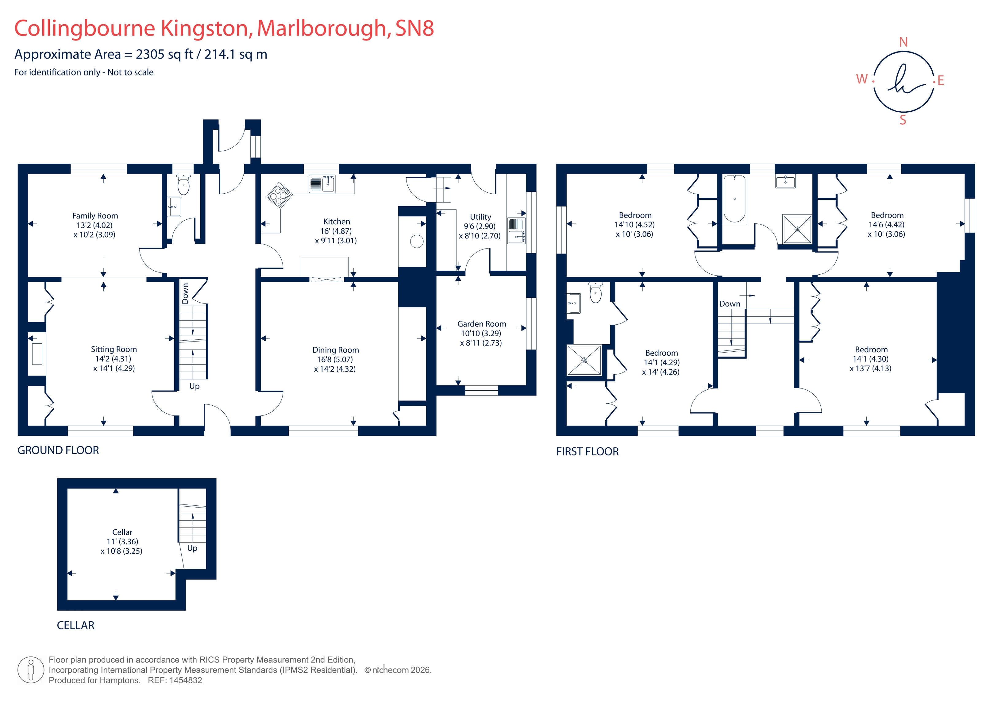 Jasmine Cottage, Collingbourne, Marlborough floorplan