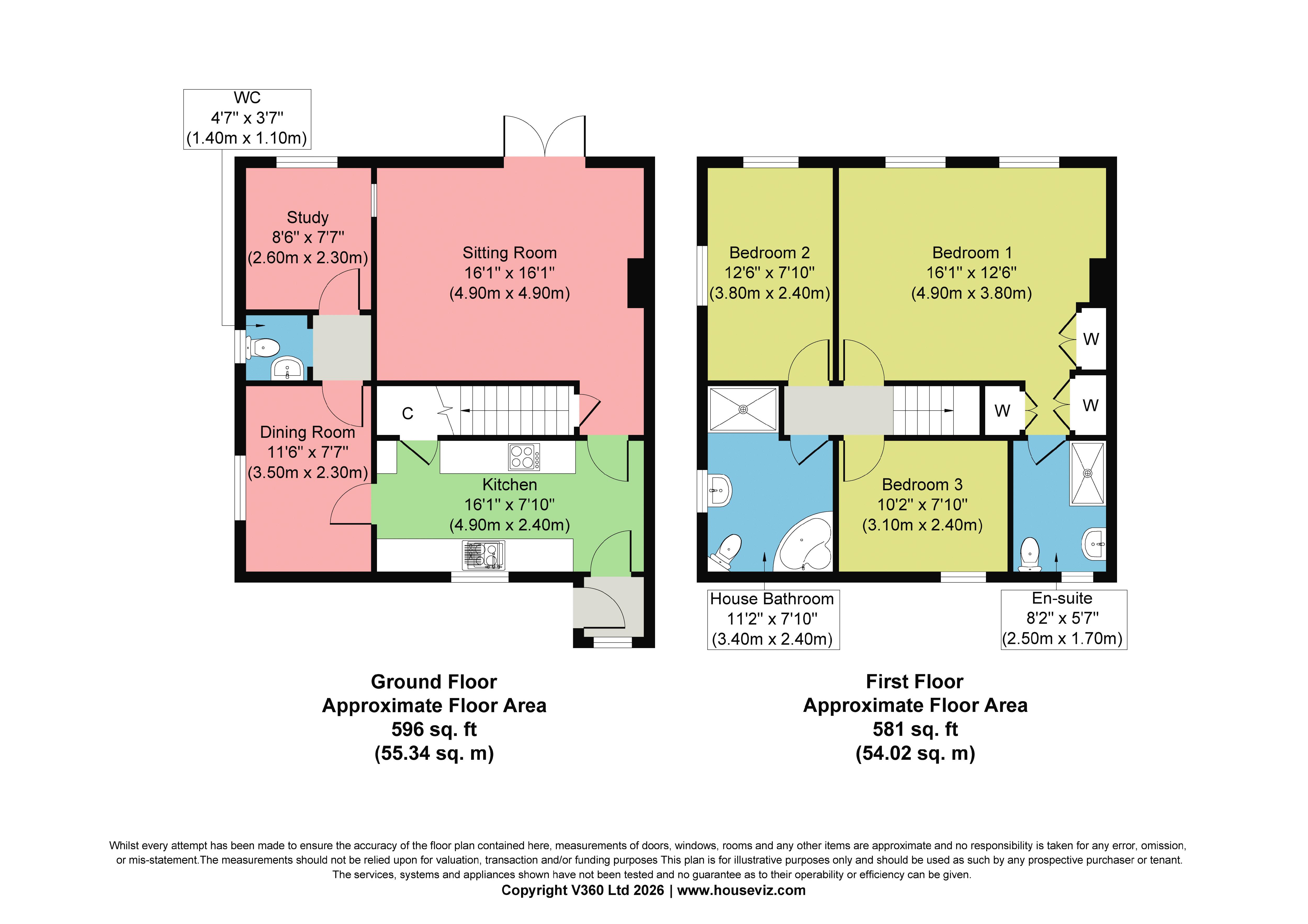 3 Station Cottages, Barton Hill, York floorplan