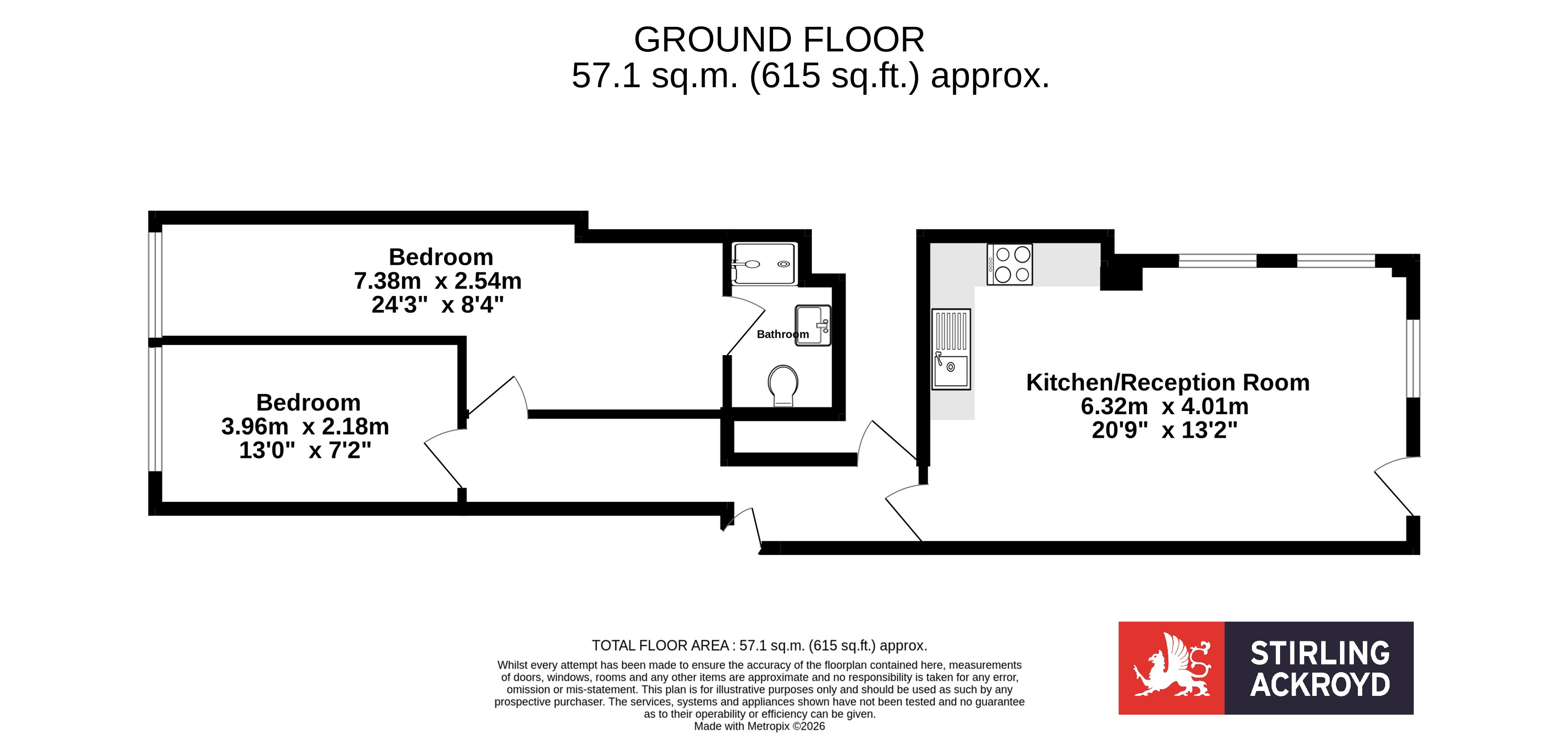 Peterborough Road, Harrow floorplan