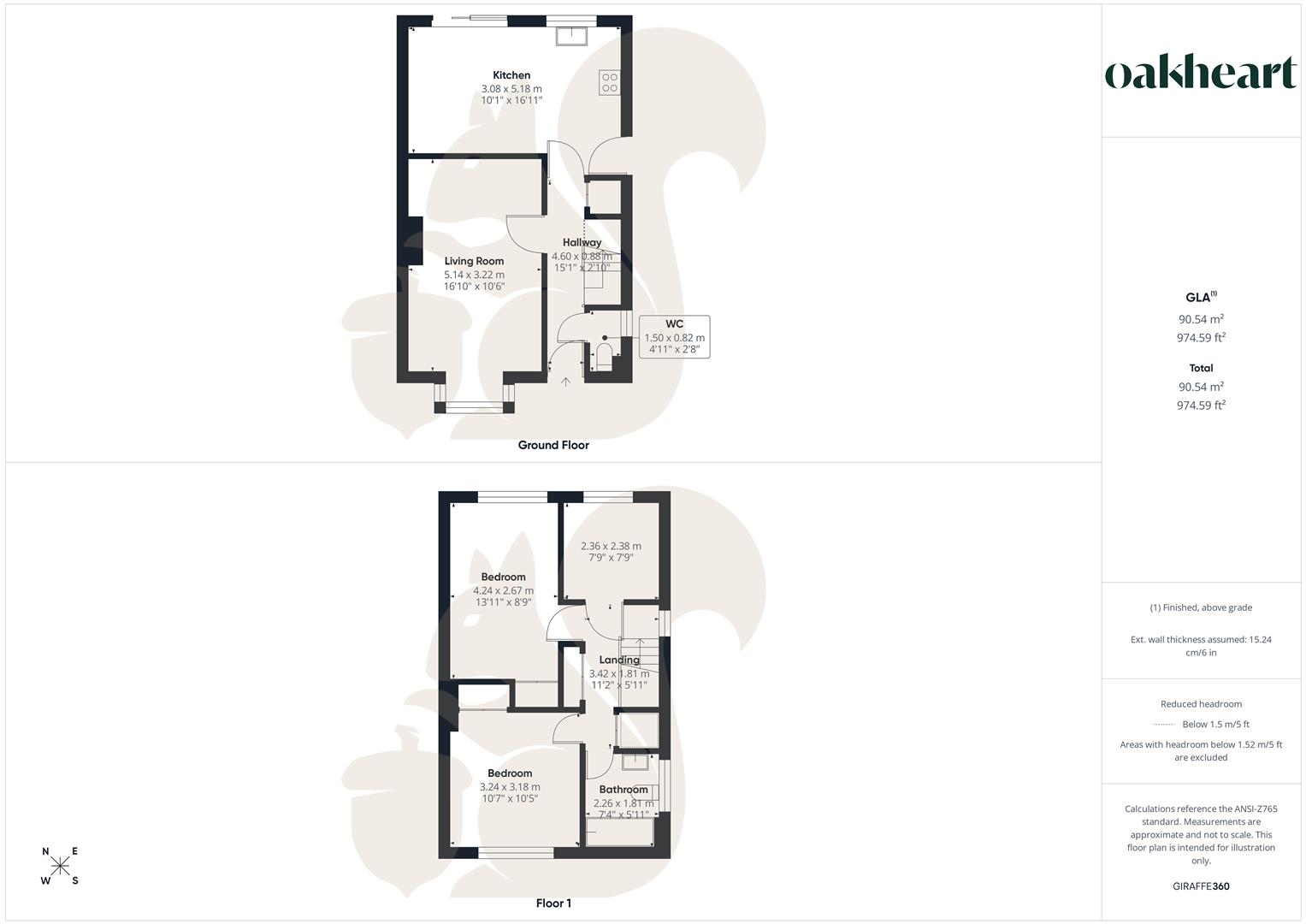 6, Donegal Road, Ipswich floorplan