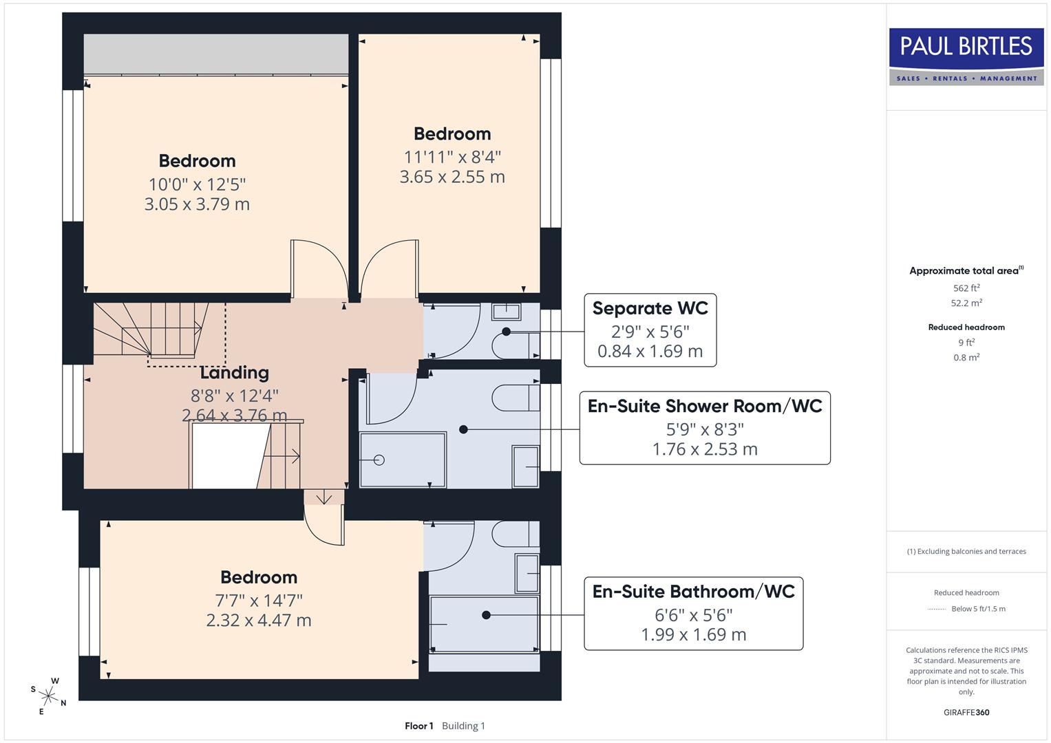 124, Woodhouse Road, Trafford floorplan