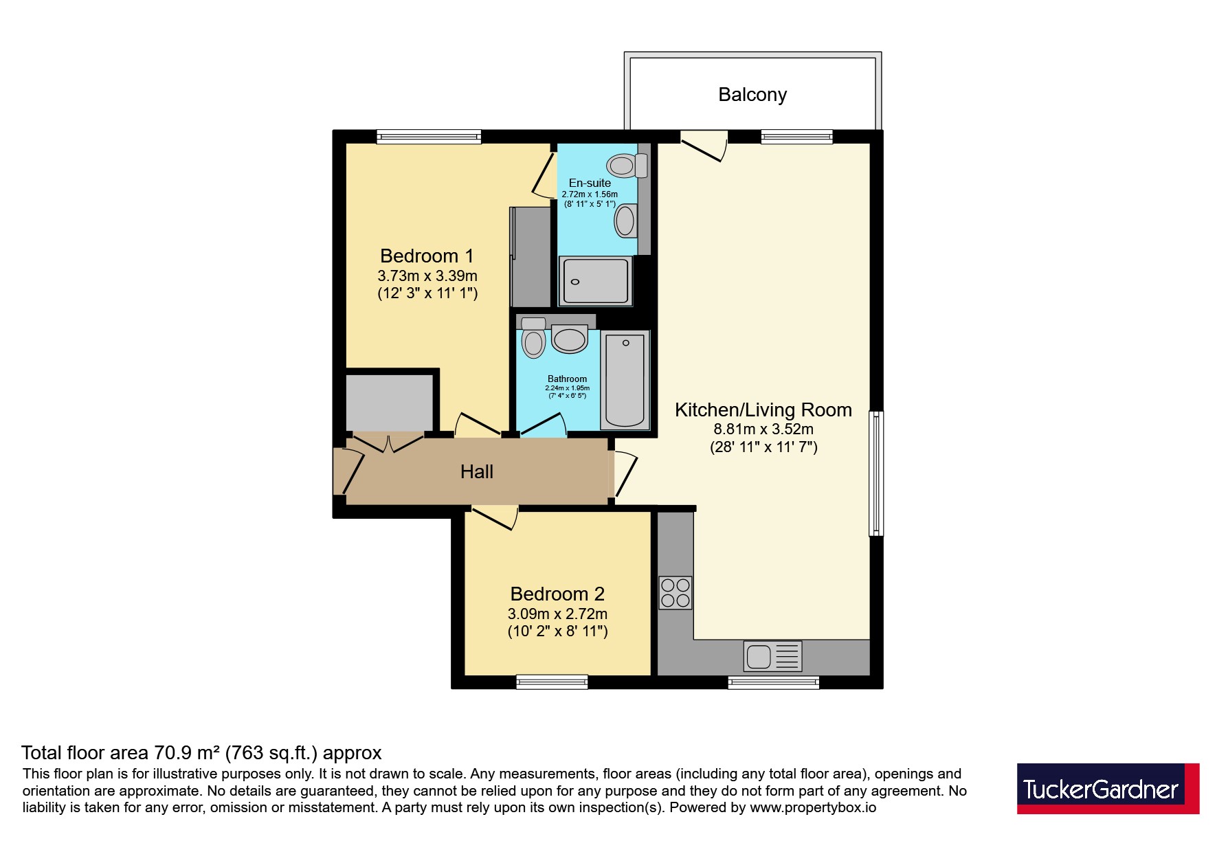 55, Pathfinder Way, Cambridge floorplan