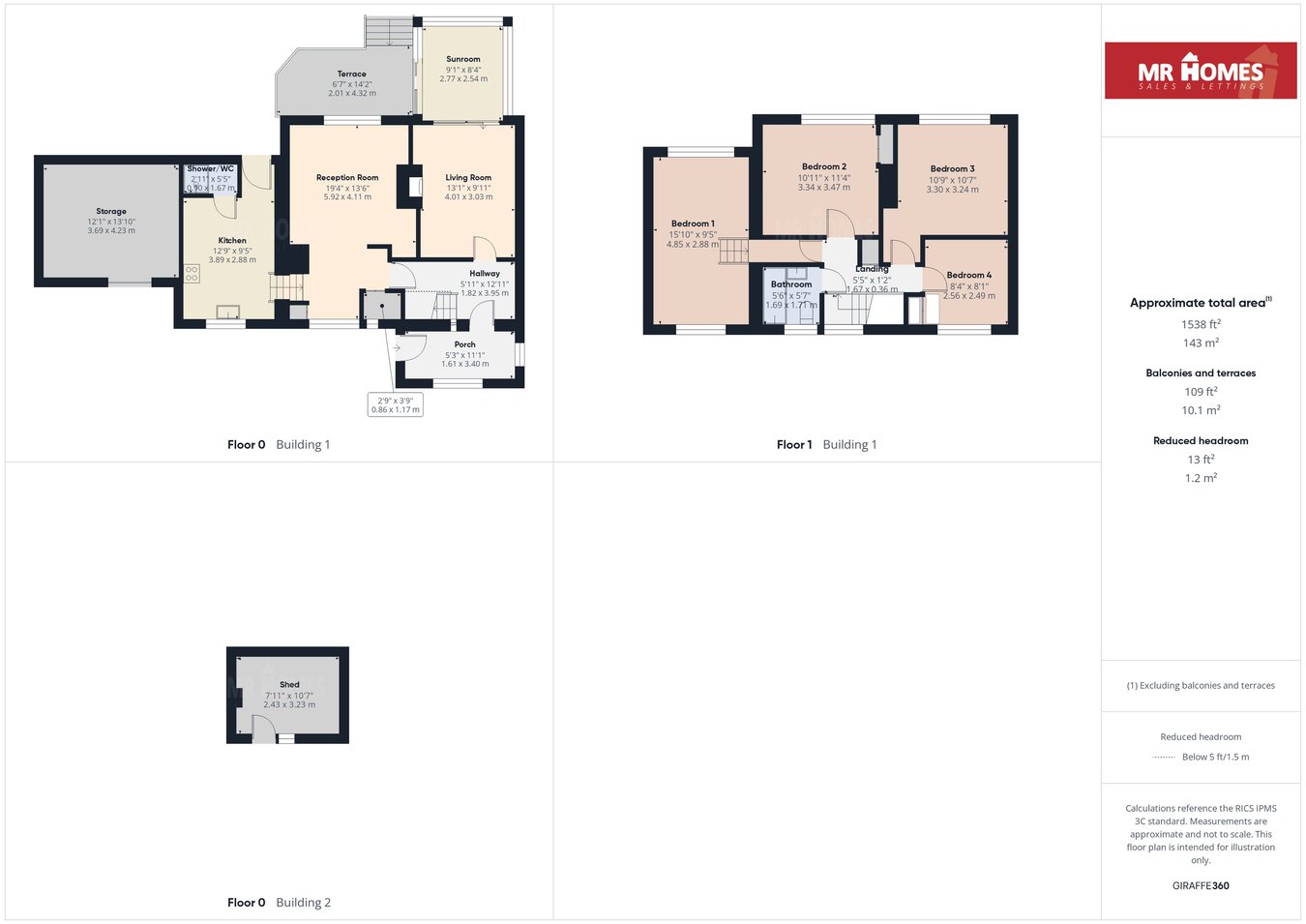 140, Johnston Road, Cardiff floorplan