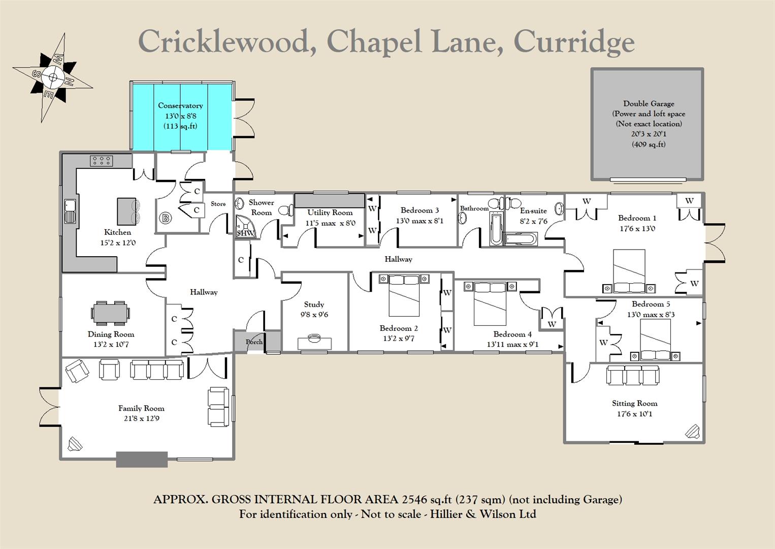 Chapel Lane, Curridge Thatcham floorplan