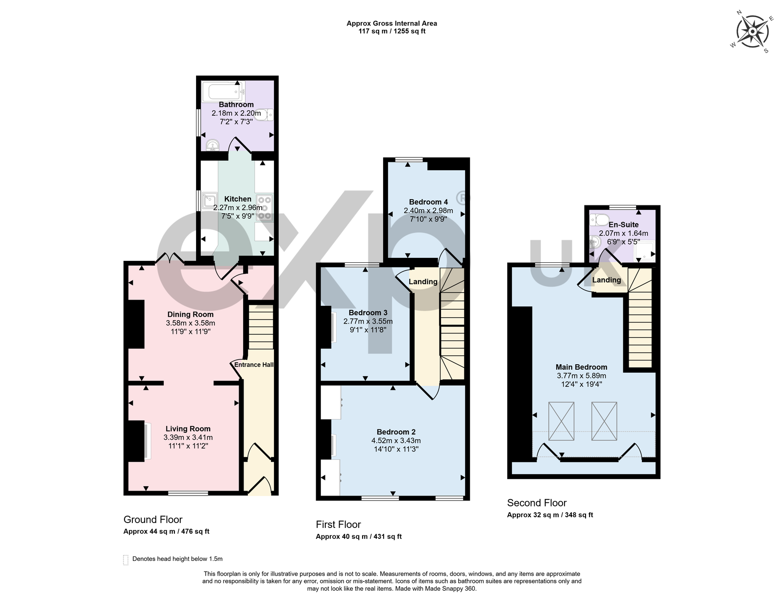 205, Newport Road, Milton Keynes floorplan