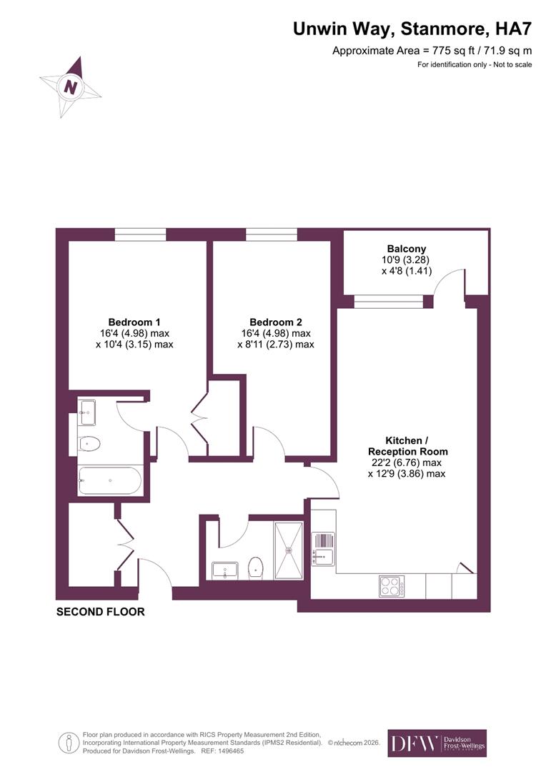 31, Sovereign Court, Stanmore floorplan