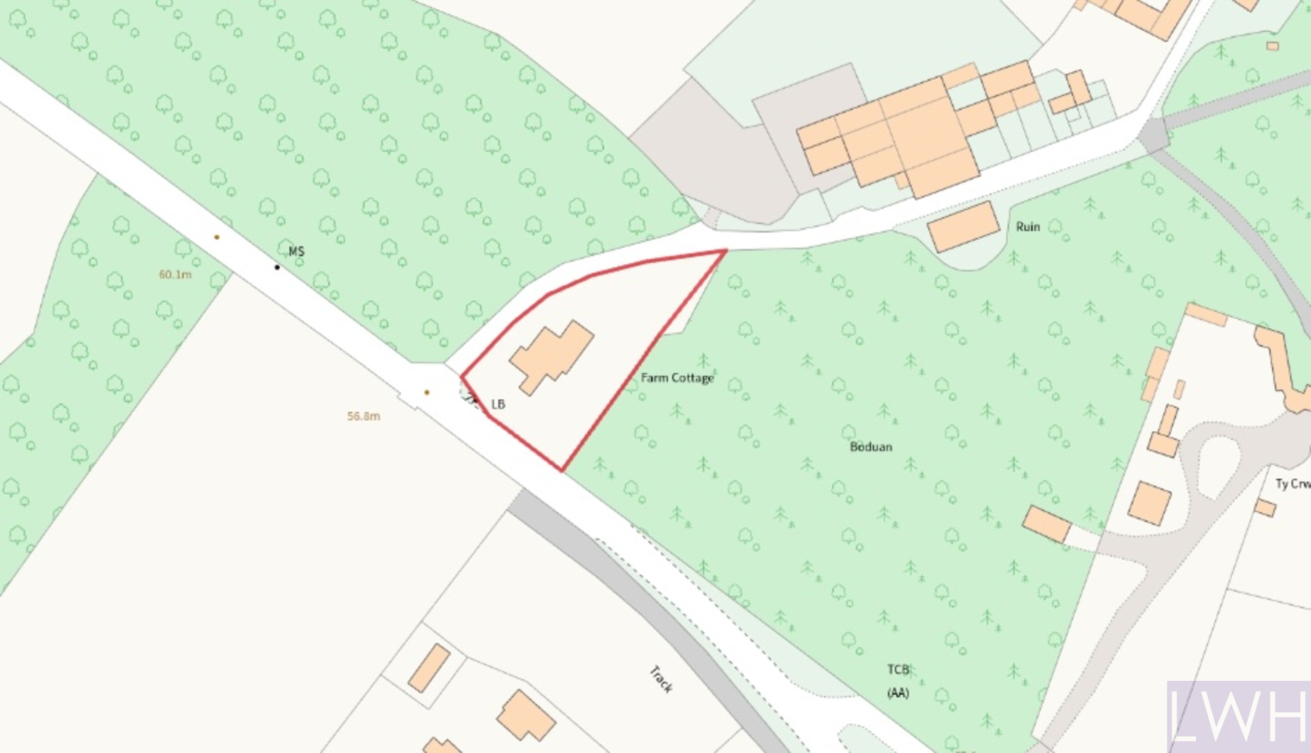 Bwthyn Lon Dywod, Pwllheli floorplan