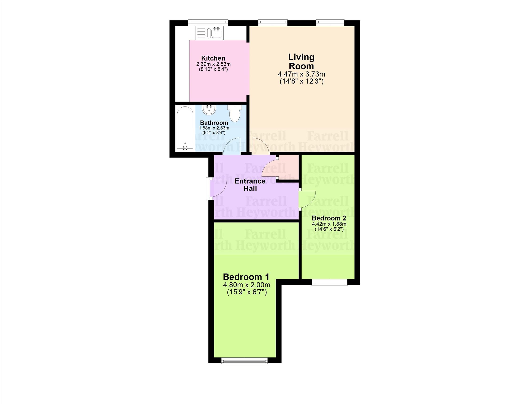 2 Bedrooms Flat for sale in Denham Wood Close, Chorley PR7