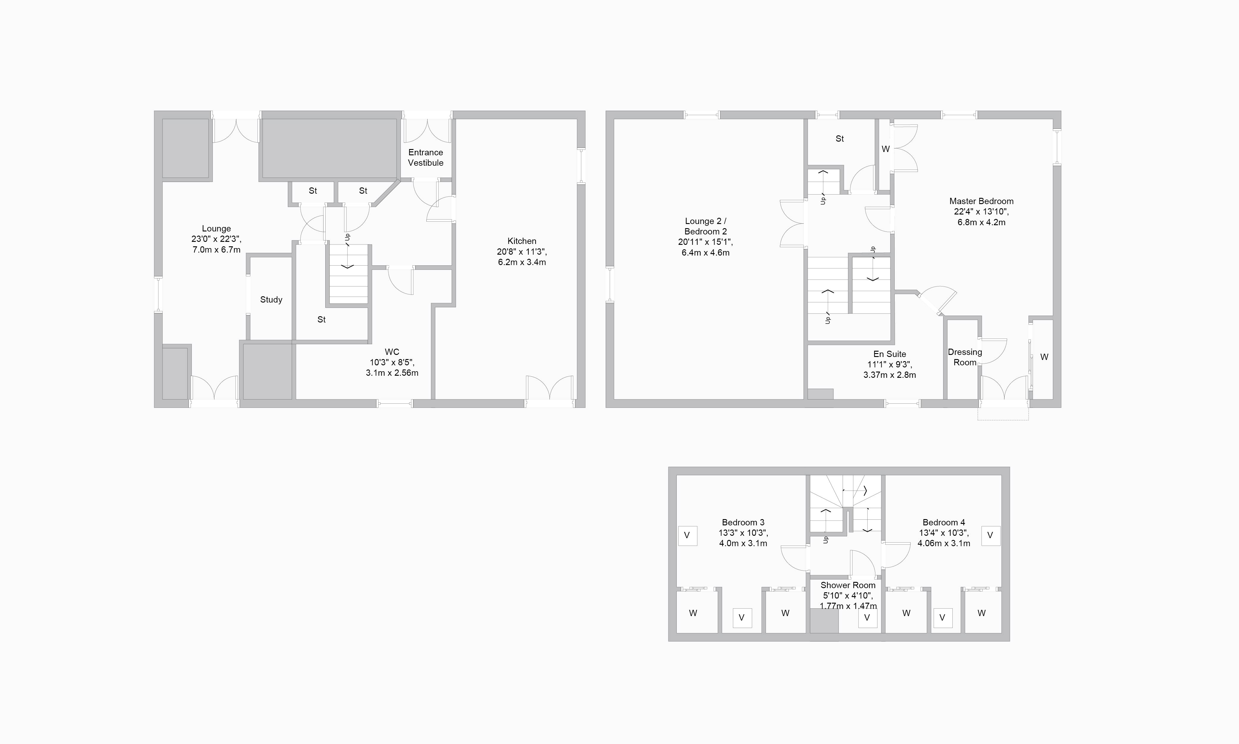 4 Bedrooms Farmhouse for sale in Kippenross Home Farm, Glen Road, Dunblane, Stirling FK15