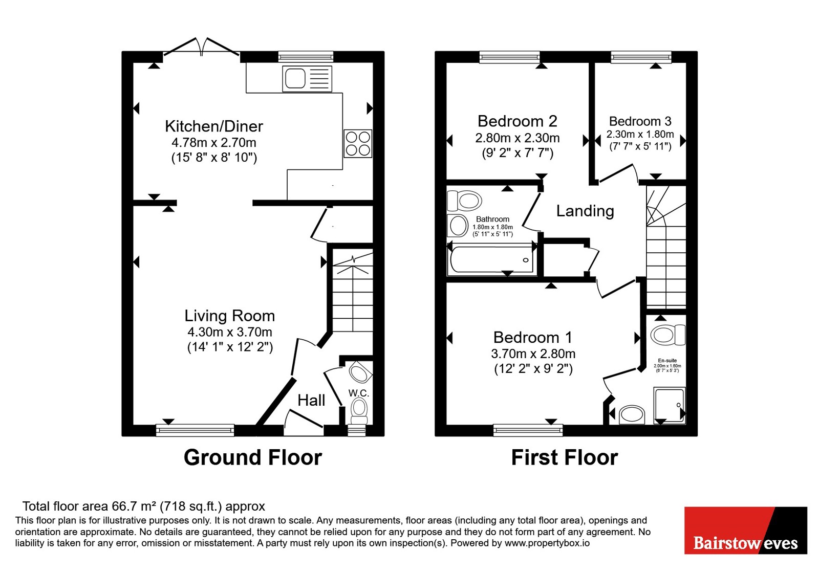 43, Lovesey Avenue, Nottingham floorplan