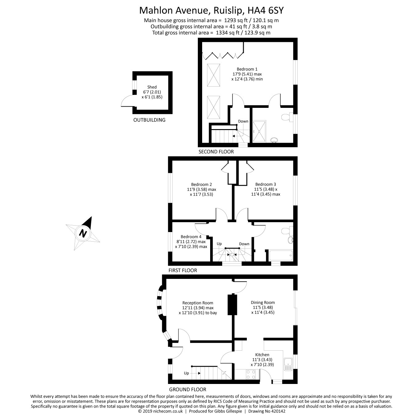 4 Bedrooms Semi-detached house for sale in Mahlon Avenue, South Ruislip, Middlesex HA4