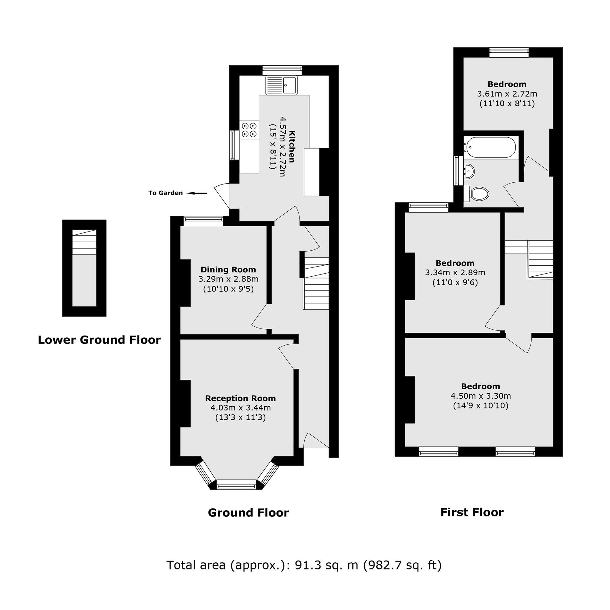 Elswick Road, London floorplan