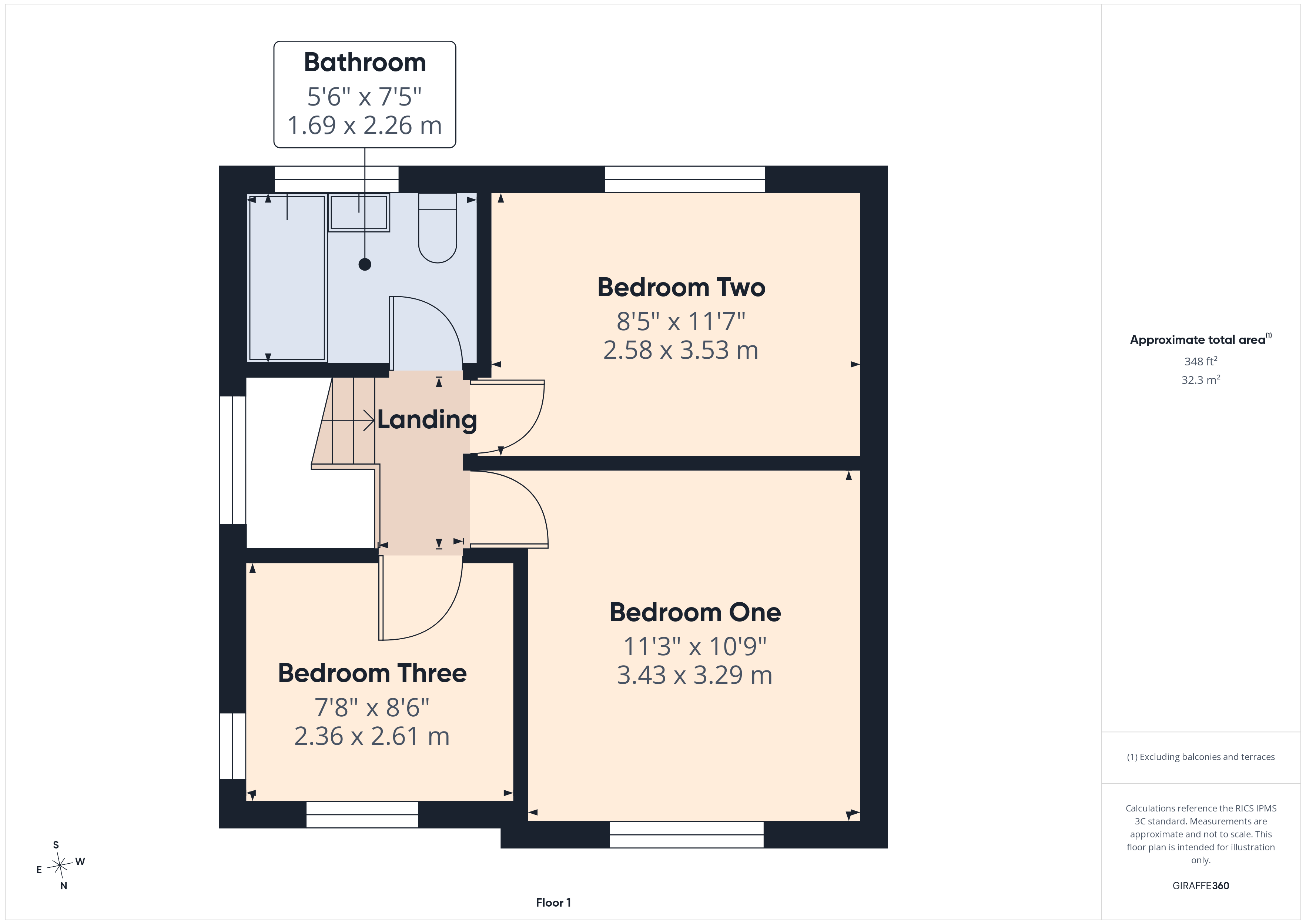 20, Somerset Road, Bridgwater floorplan
