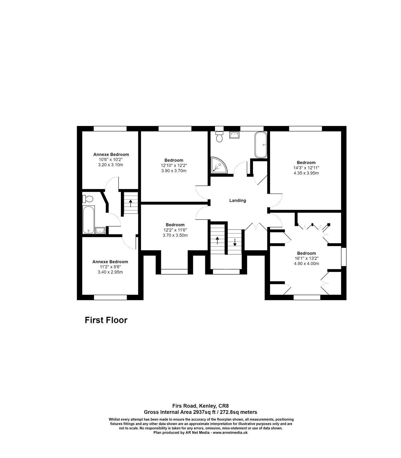 The Halt,, Firs Road, Kenley floorplan