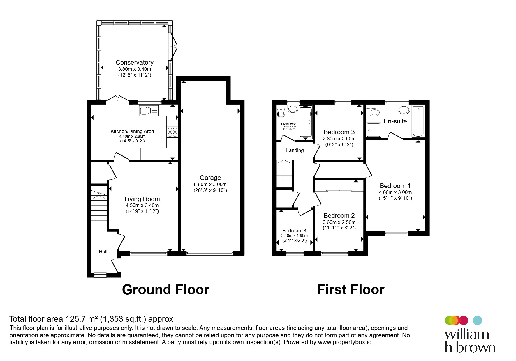 12, Springwell Court, Wakefield floorplan