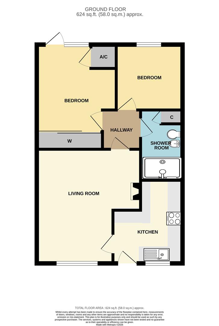 3, Pentire Green, Newquay floorplan
