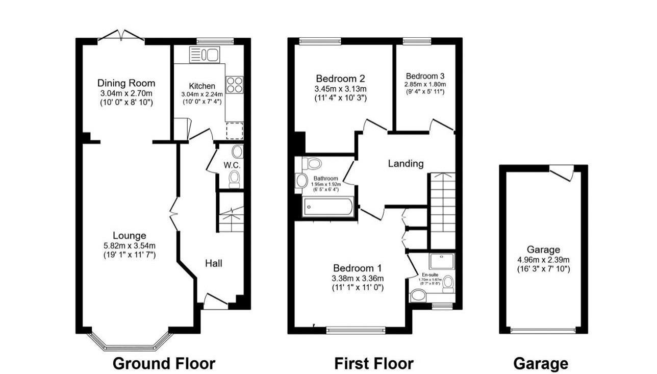 Fairview Drive, Ashford TN24, 3 bedroom terraced house for sale