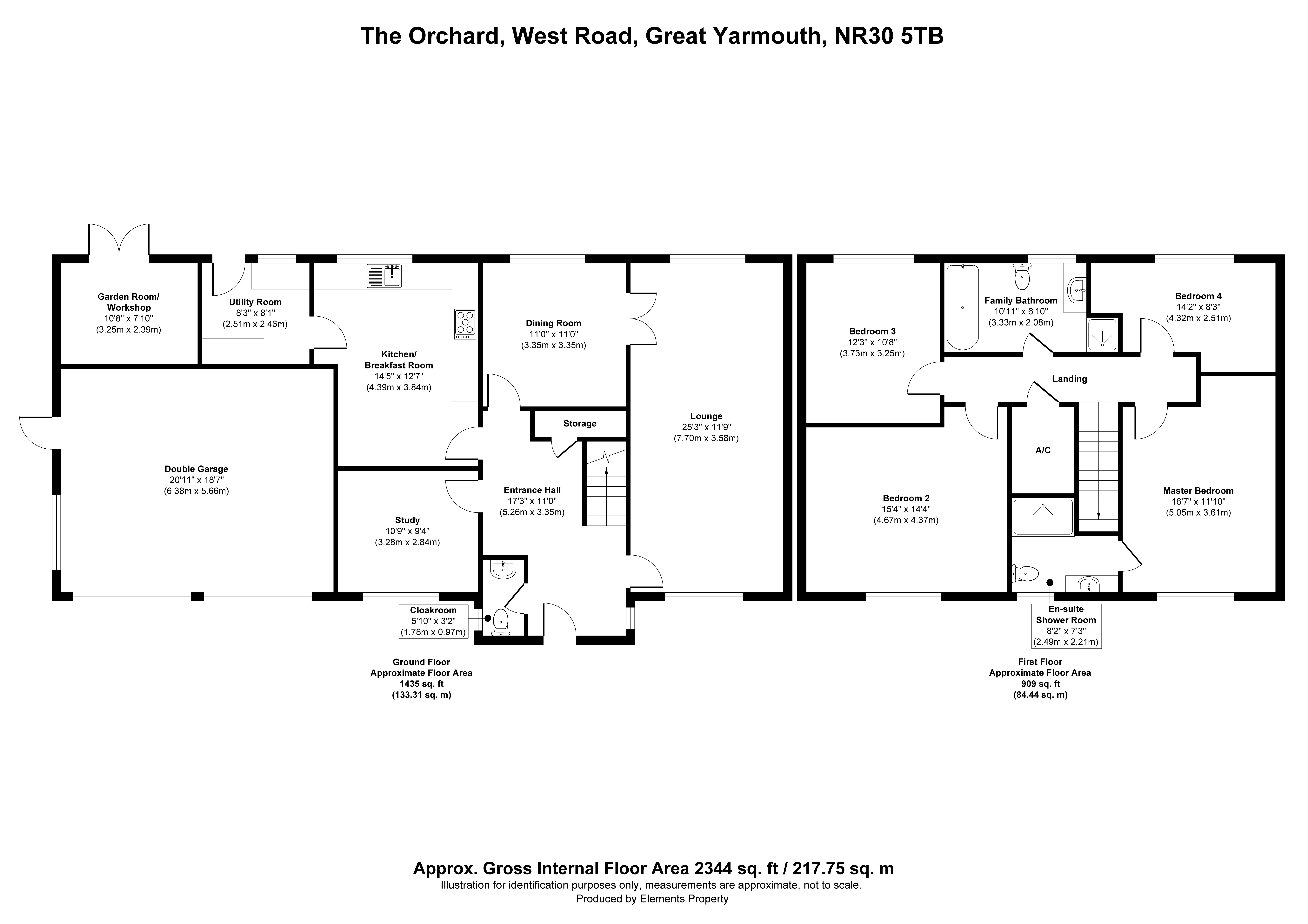 West Road, Great Yarmouth floorplan