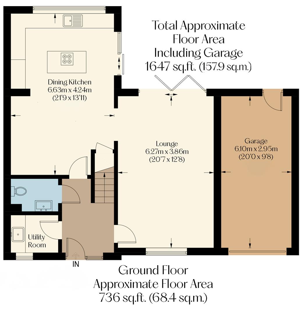 Ashover House, Amber Meadow, Alfreton floorplan