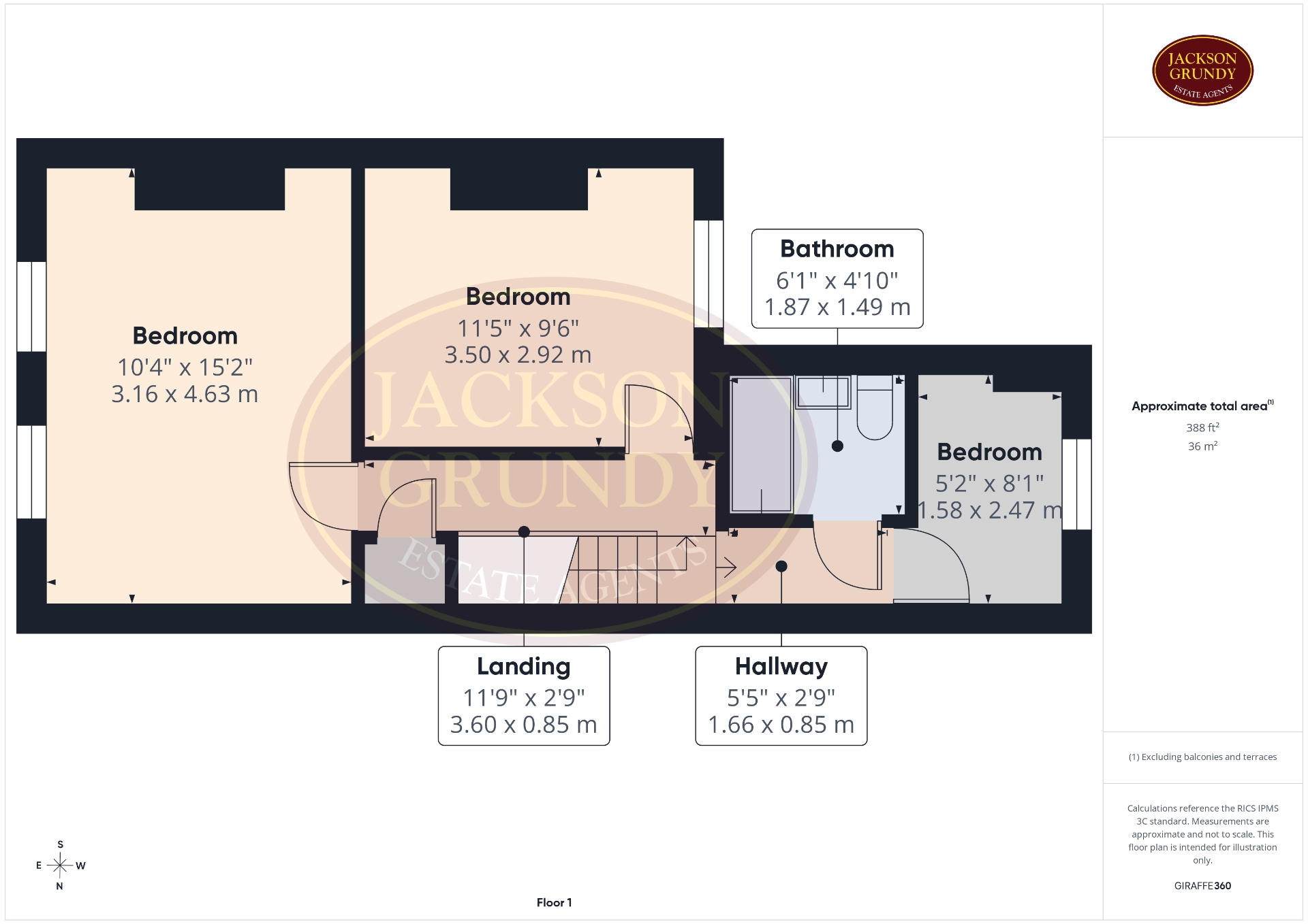 39, Cecil Road, Northampton floorplan