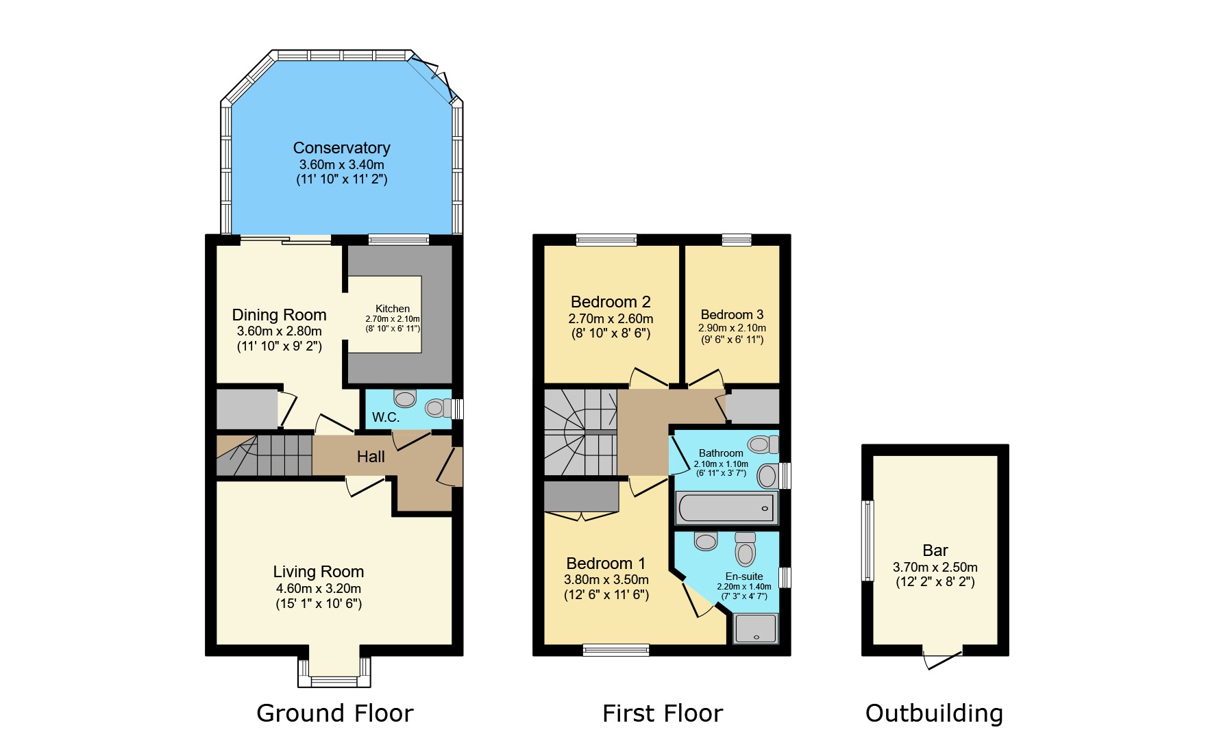 60 Bath Road, Bracebridge Heath, Lincolnshire floorplan