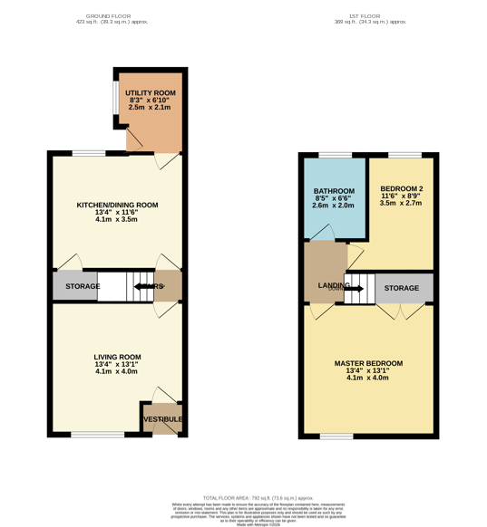 45, Lingard Street, Stockport floorplan