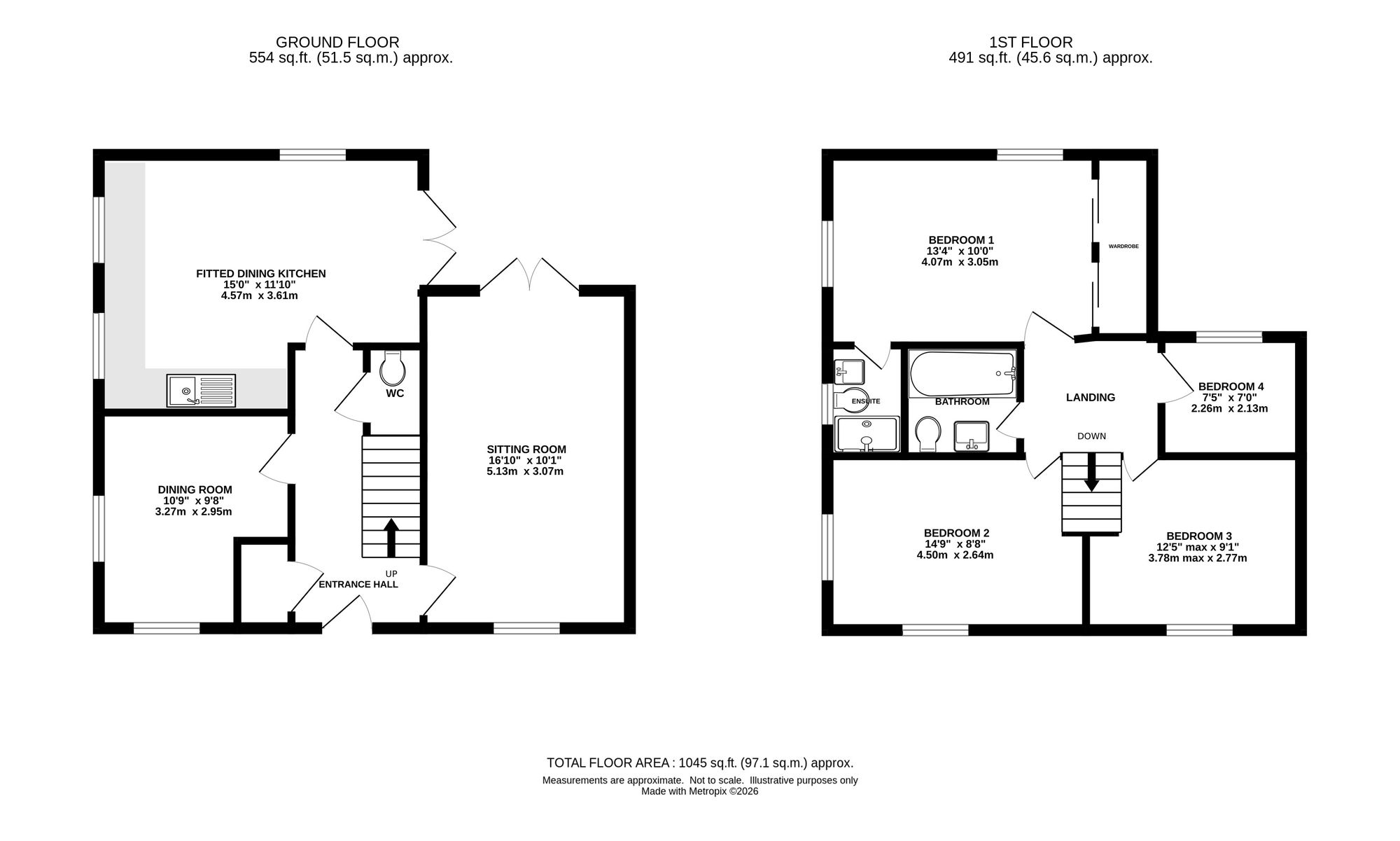 7 Taxhall Road, High Peak floorplan