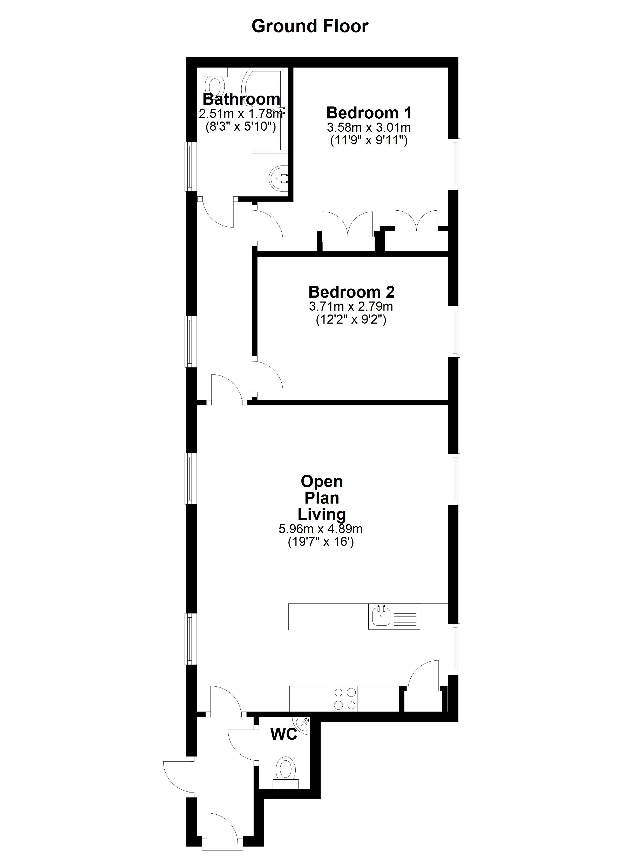 New Farm Road, Stanway, Colchester, Essex CO3, 2 bedroom flat for sale