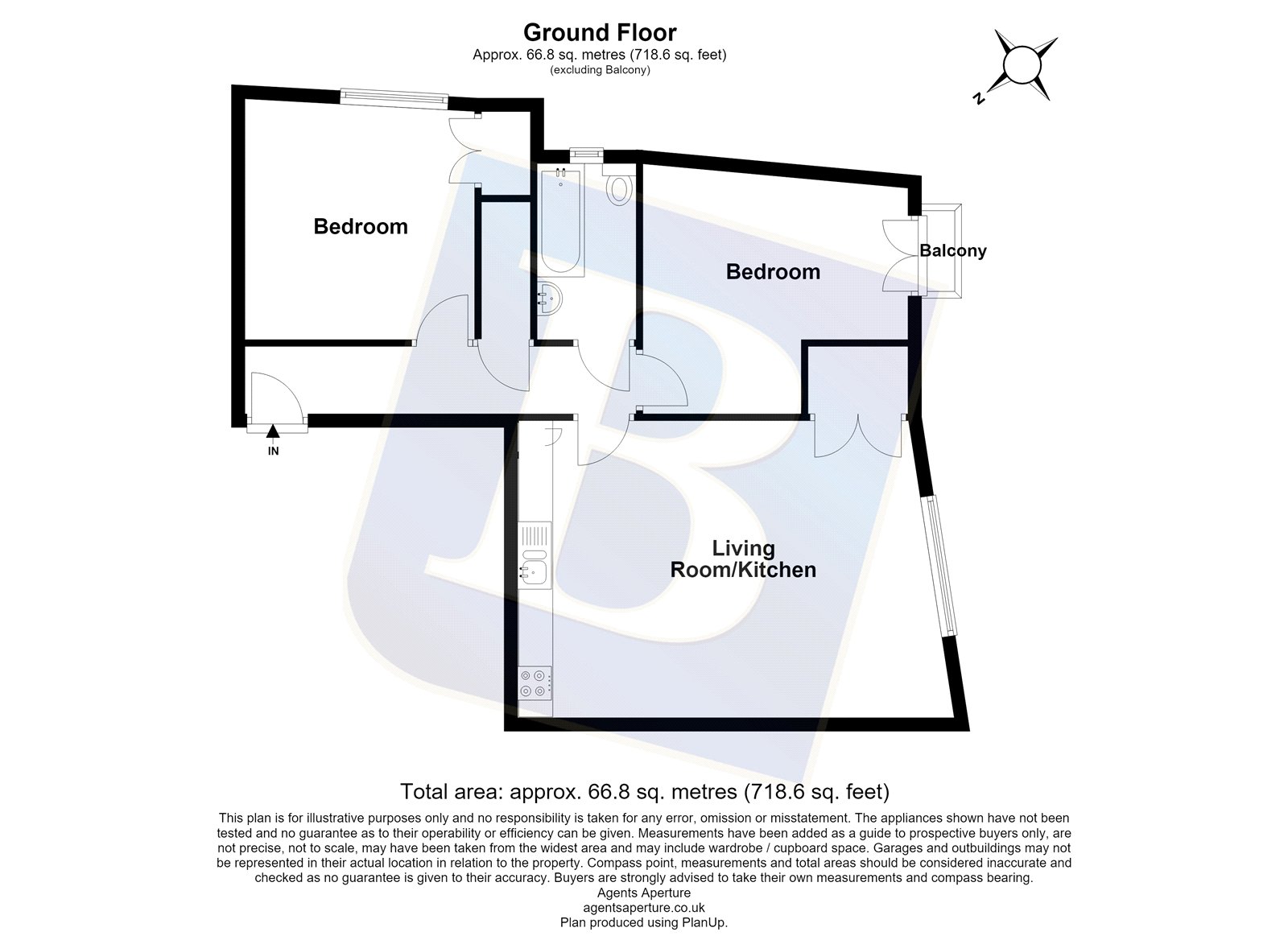 16O, Pickering Road, Barking floorplan