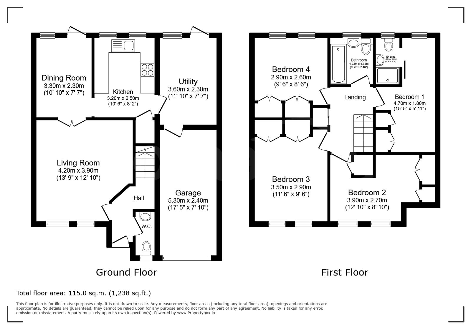 21, Beaconsfield Way, Reading floorplan